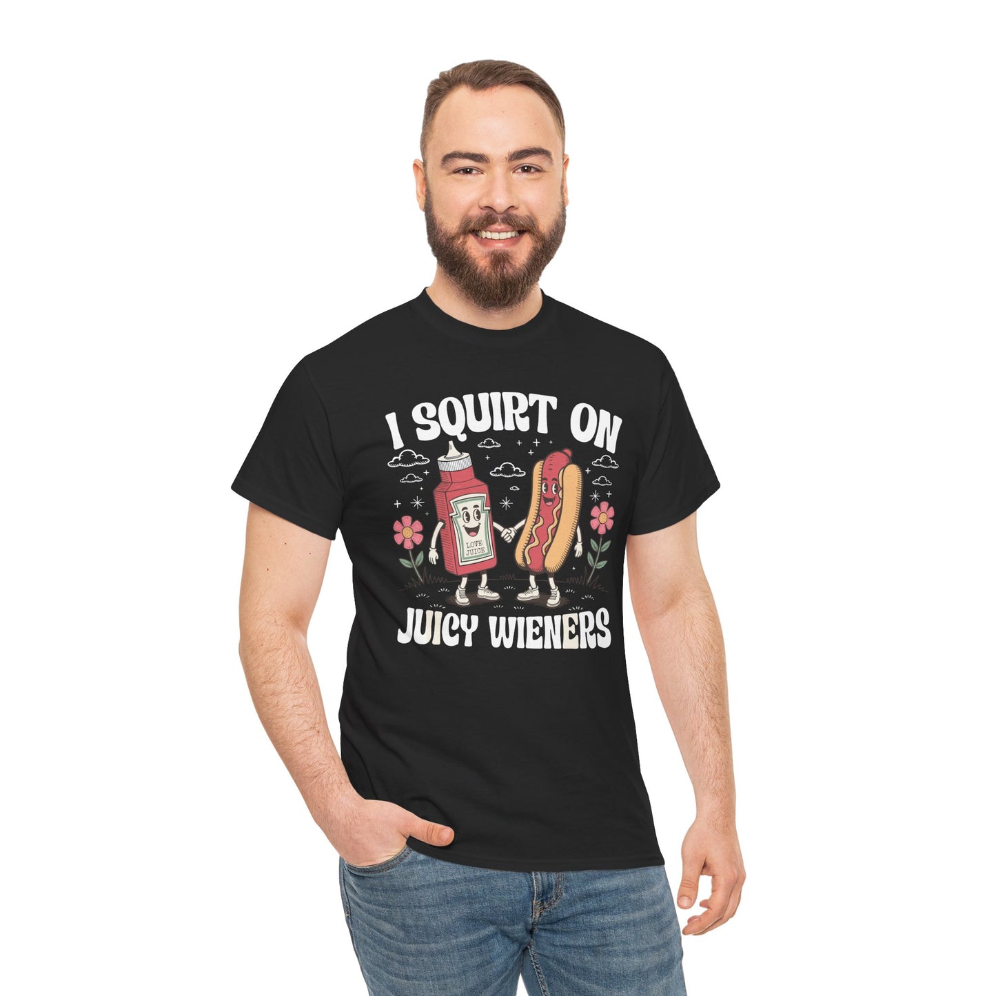Its A Bad Day To Be A Hot Dog Funny meme Hotdog usa flag Men Women T-Shirt