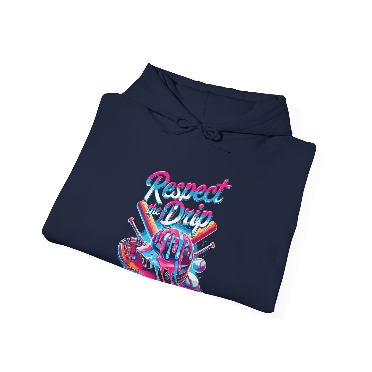 Baseball Drip For Boys Ice Cream Respect The Drip Baseball Hoodie