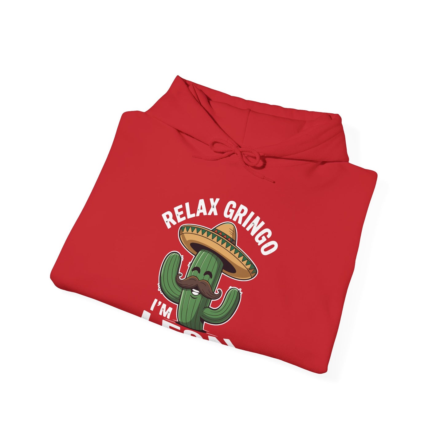 Funny Relax Gringo Im Legal Cinco De Mayo Mexican Immigrant Hoodie