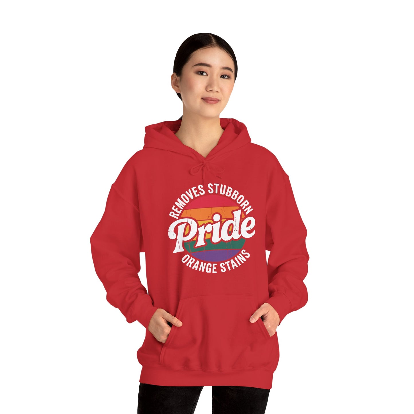Resist Trump Remove Stubborn Orange Stains Pride Month LGBTQ Hoodie
