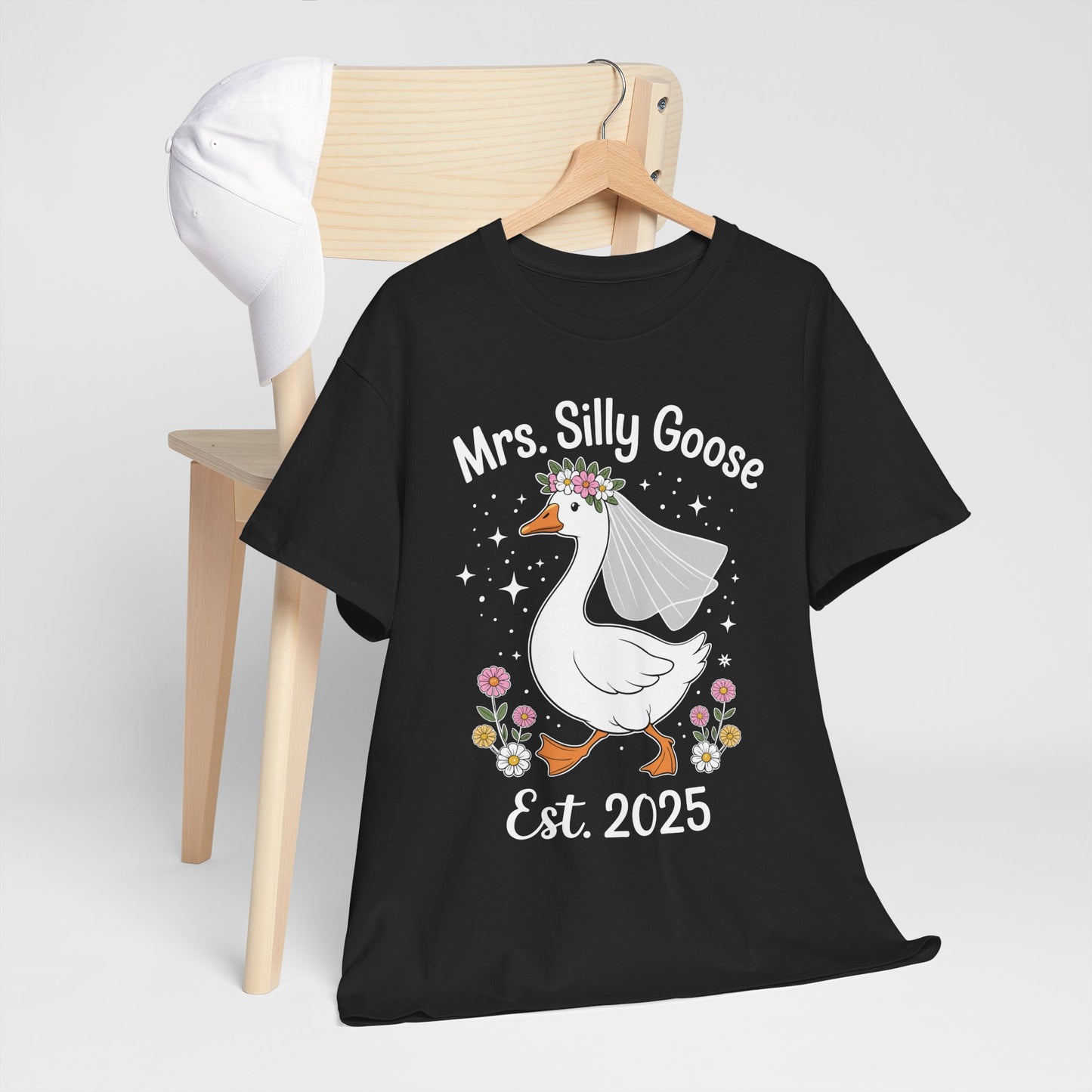 Mrs. Silly Goose Couple Matching Wedding Funny Bride to Be T-Shirt
