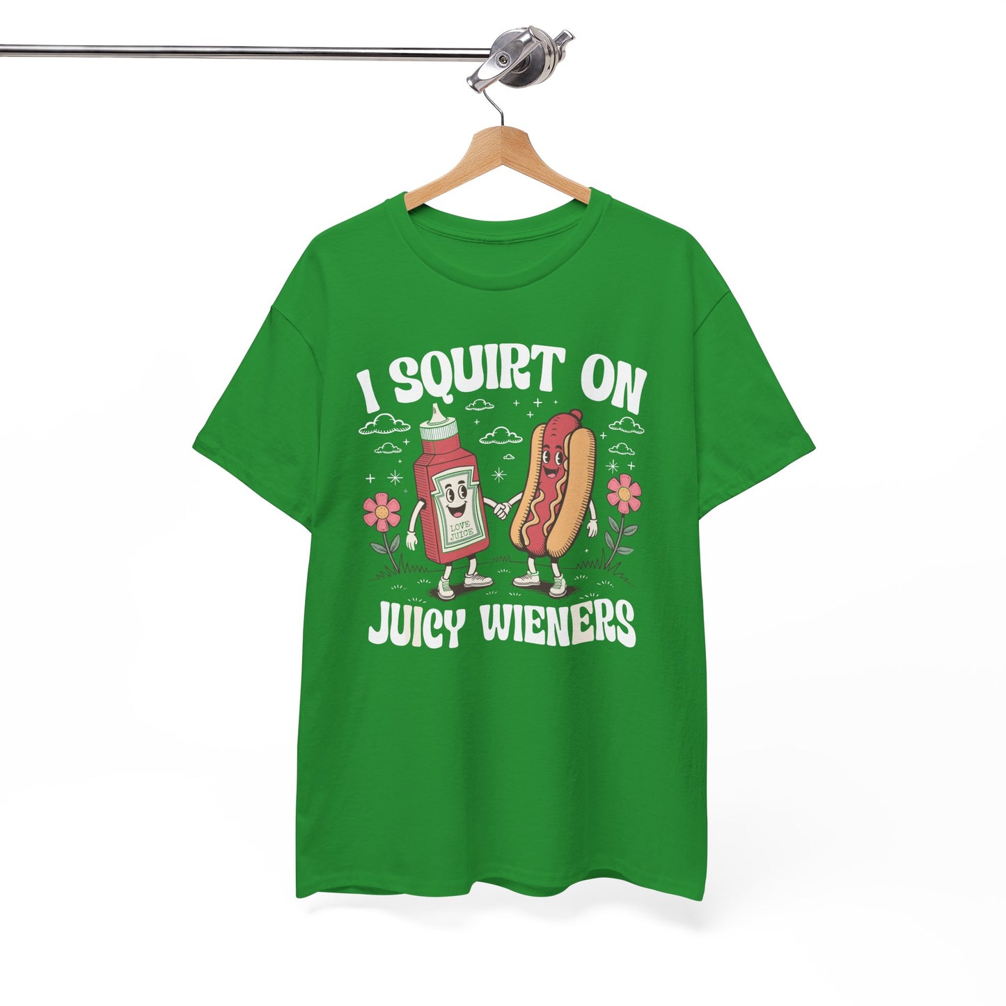 Its A Bad Day To Be A Hot Dog Funny meme Hotdog usa flag Men Women T-Shirt