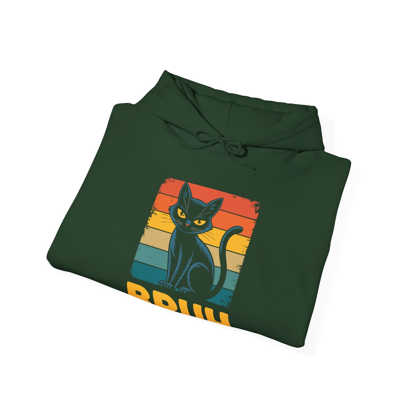 Funny Cat Bruh For Teens Boys Girls Men Women Meme Graphic Hoodie