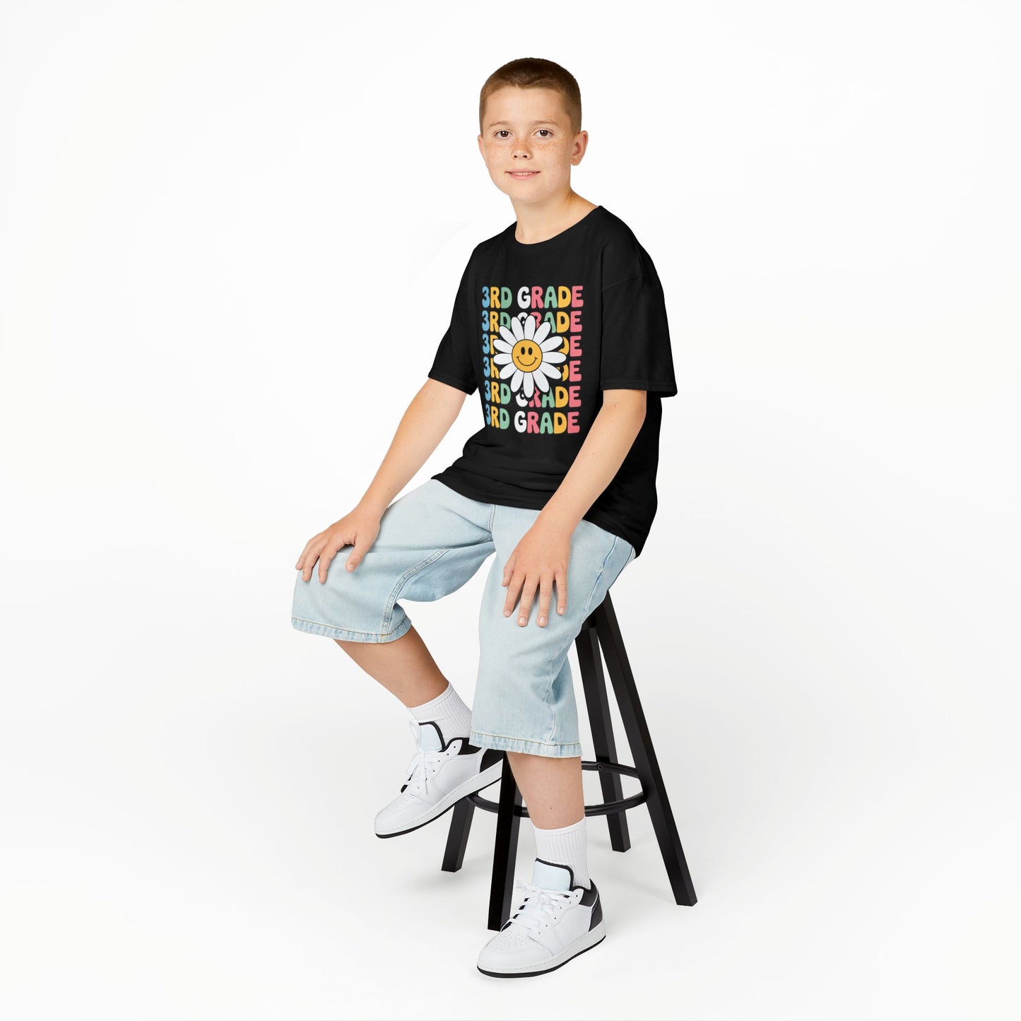 Groovy 3rd Grade Back To School First Day of Third Grade T-Shirt