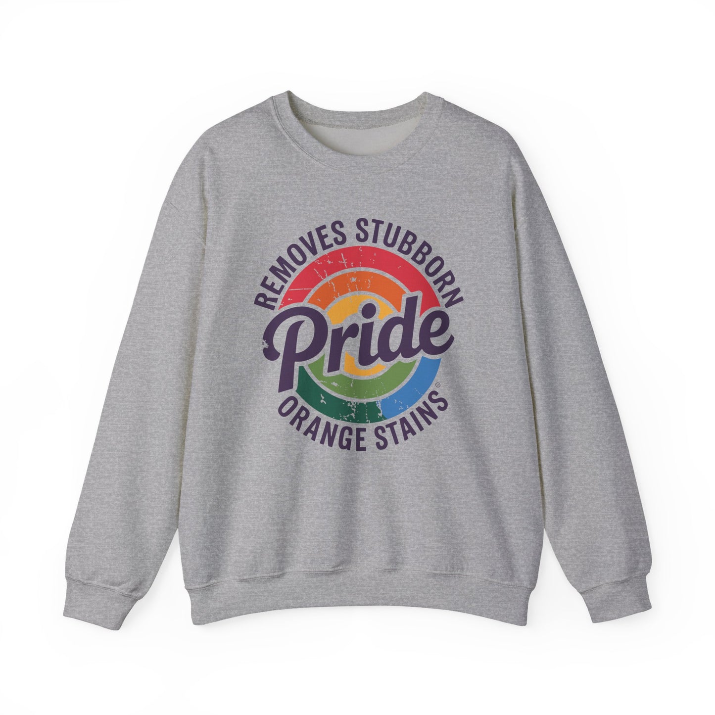 Resist Trump Remove Stubborn Orange Stains Pride Month LGBTQ Sweatshirt