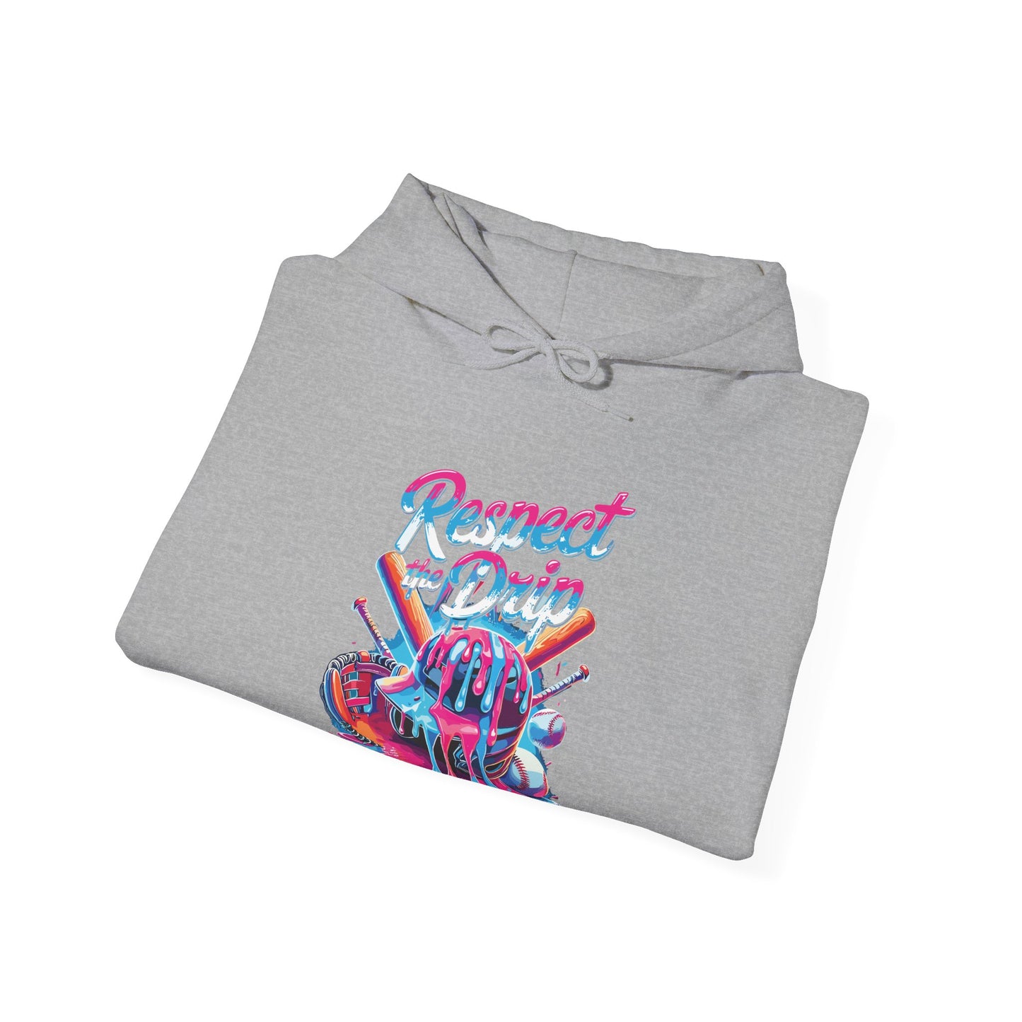 Baseball Drip For Boys Ice Cream Respect The Drip Baseball Hoodie