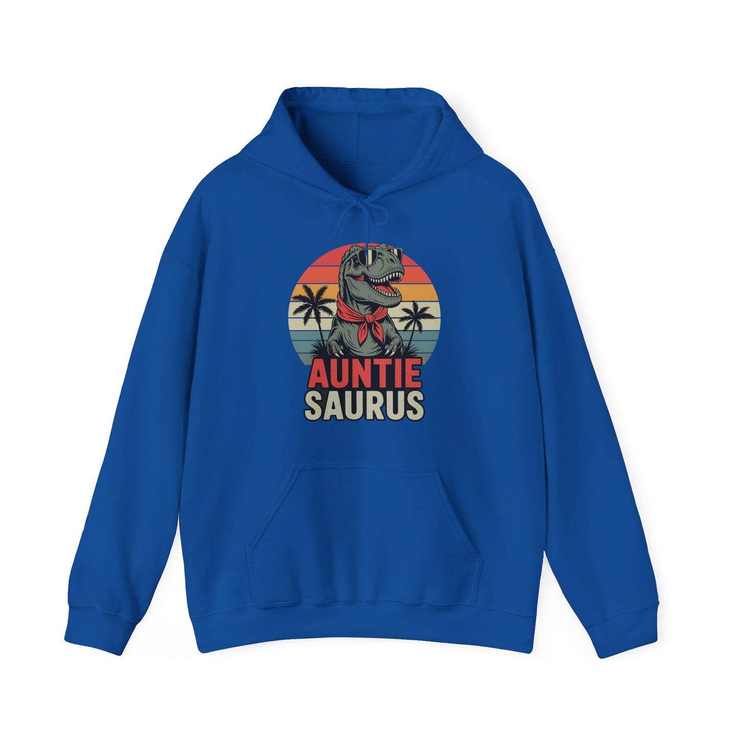 Auntiesaurus T Rex Dinosaur Auntie Saurus Family Matching Hoodie