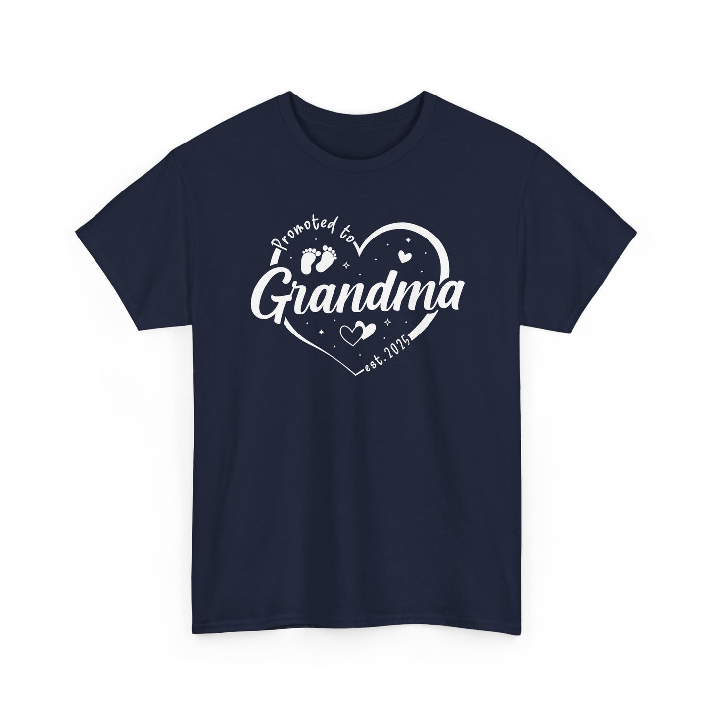Promoted to Grandma Est 2025 Soon to be Grandma Mothers Day T-Shirt