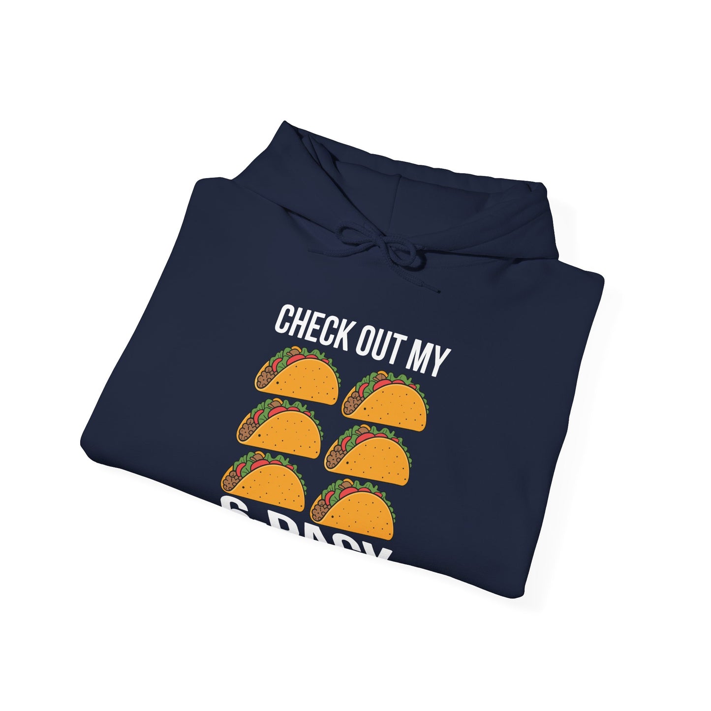 6 Pack Fitness Taco Funny Mexican Gym Top for Taco Lovers Hoodie