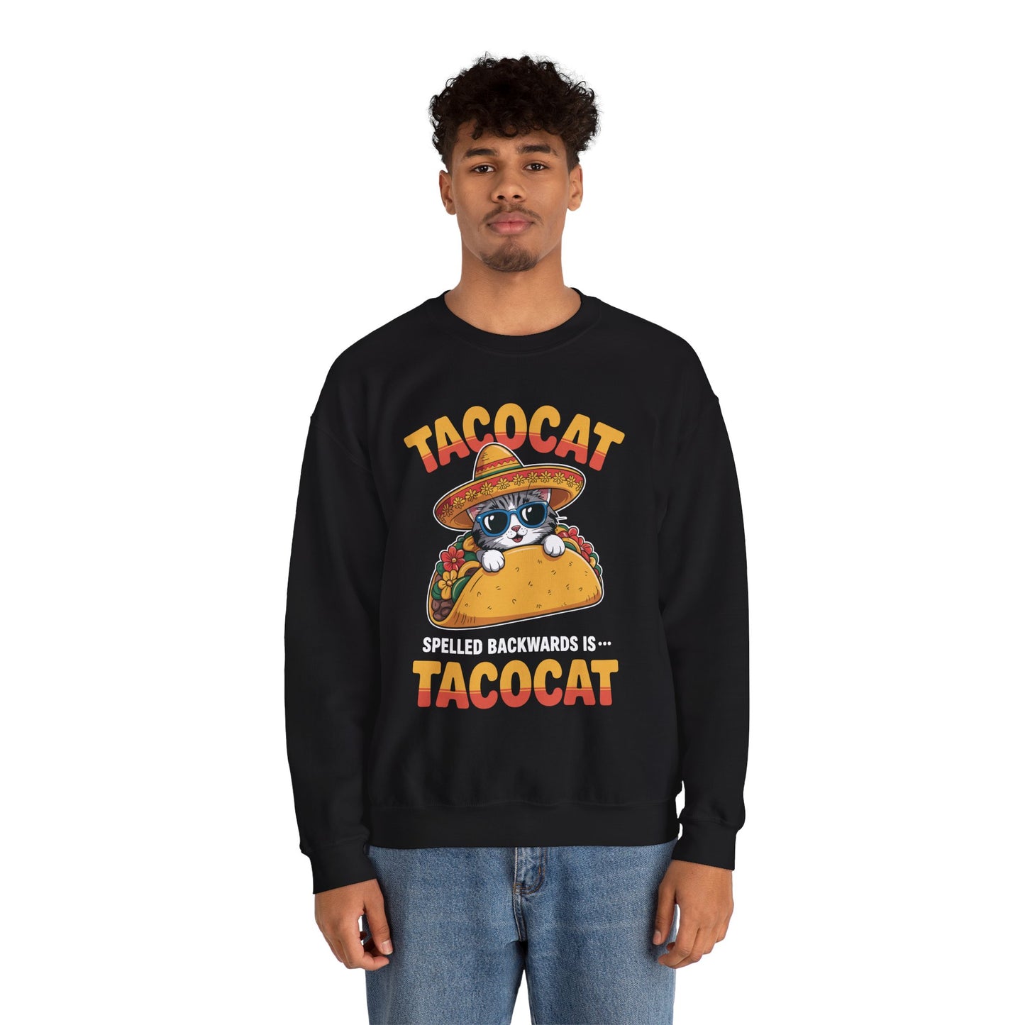 Tacocat Spelled Backwards Taco Cat Cinco De Mayo T-Shirt Men Women