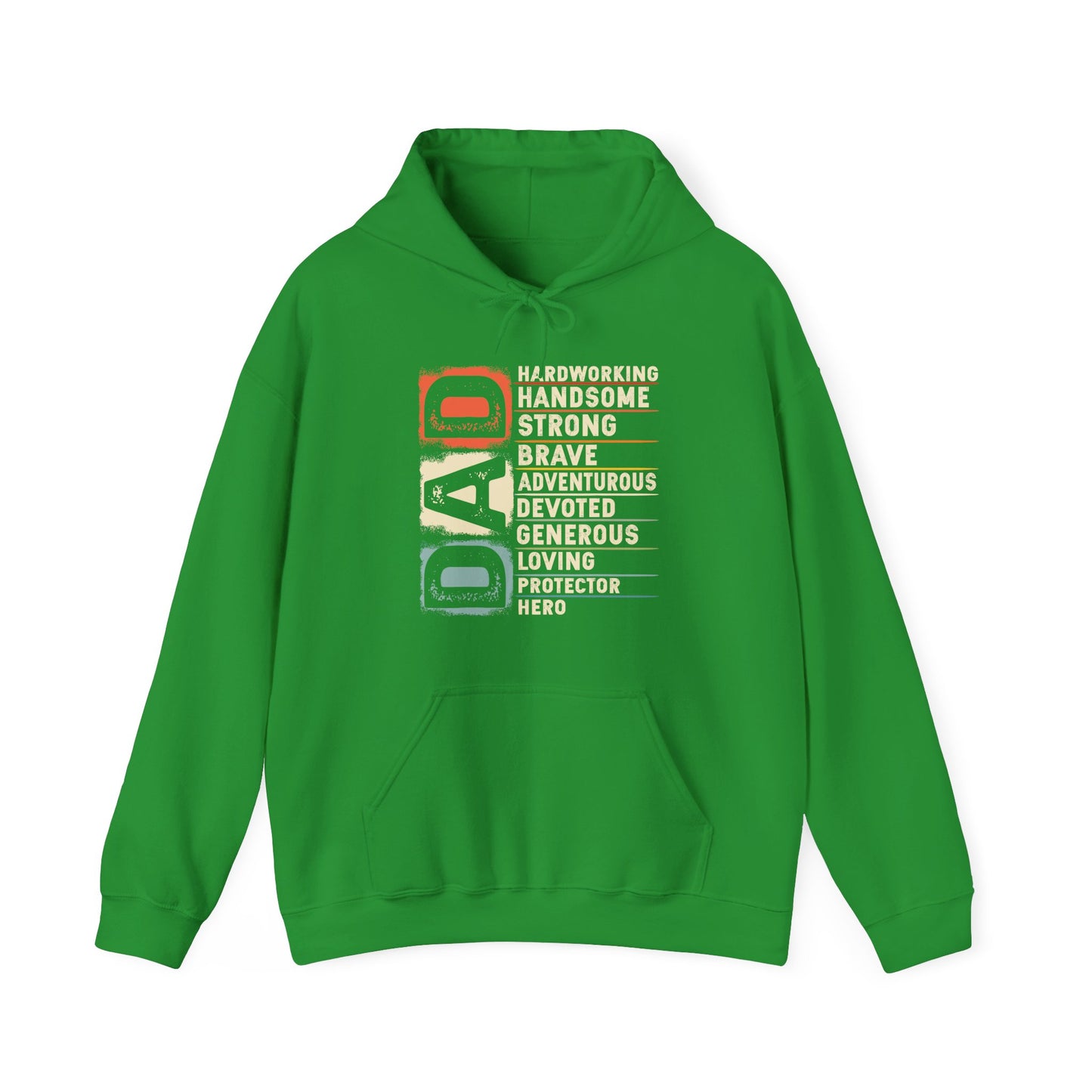 Vintage Funny Definition of Dad Retro Meme Joke Father's Day Hoodie
