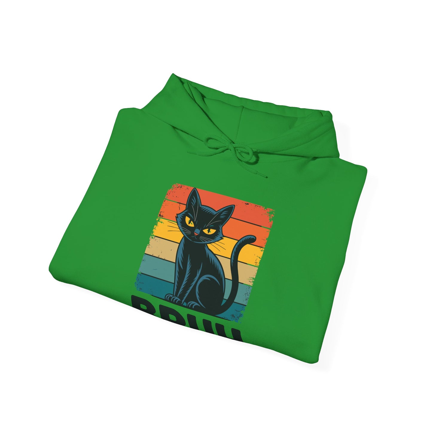 Funny Cat Bruh For Teens Boys Girls Men Women Meme Graphic Hoodie