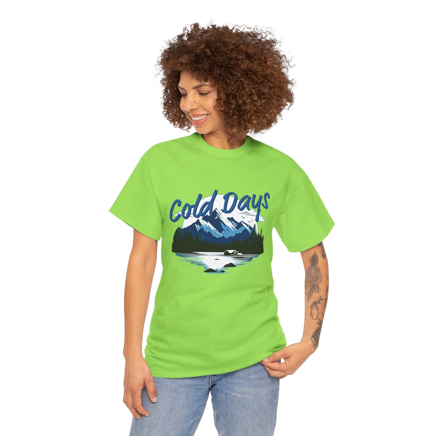 Cold Days Club Retro Aesthetic T-Shirt