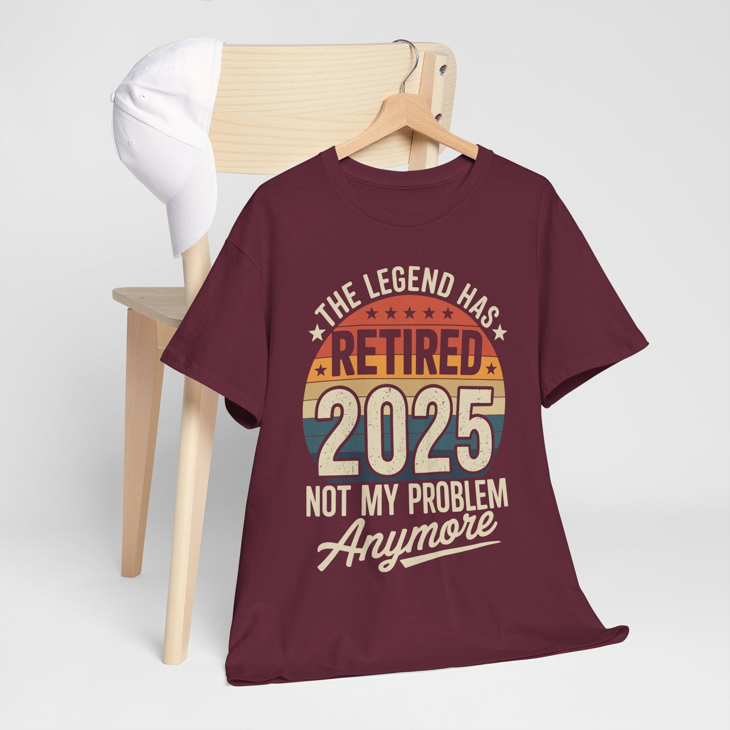 Retired 2025 Not My Problem Anymore T-Shirt