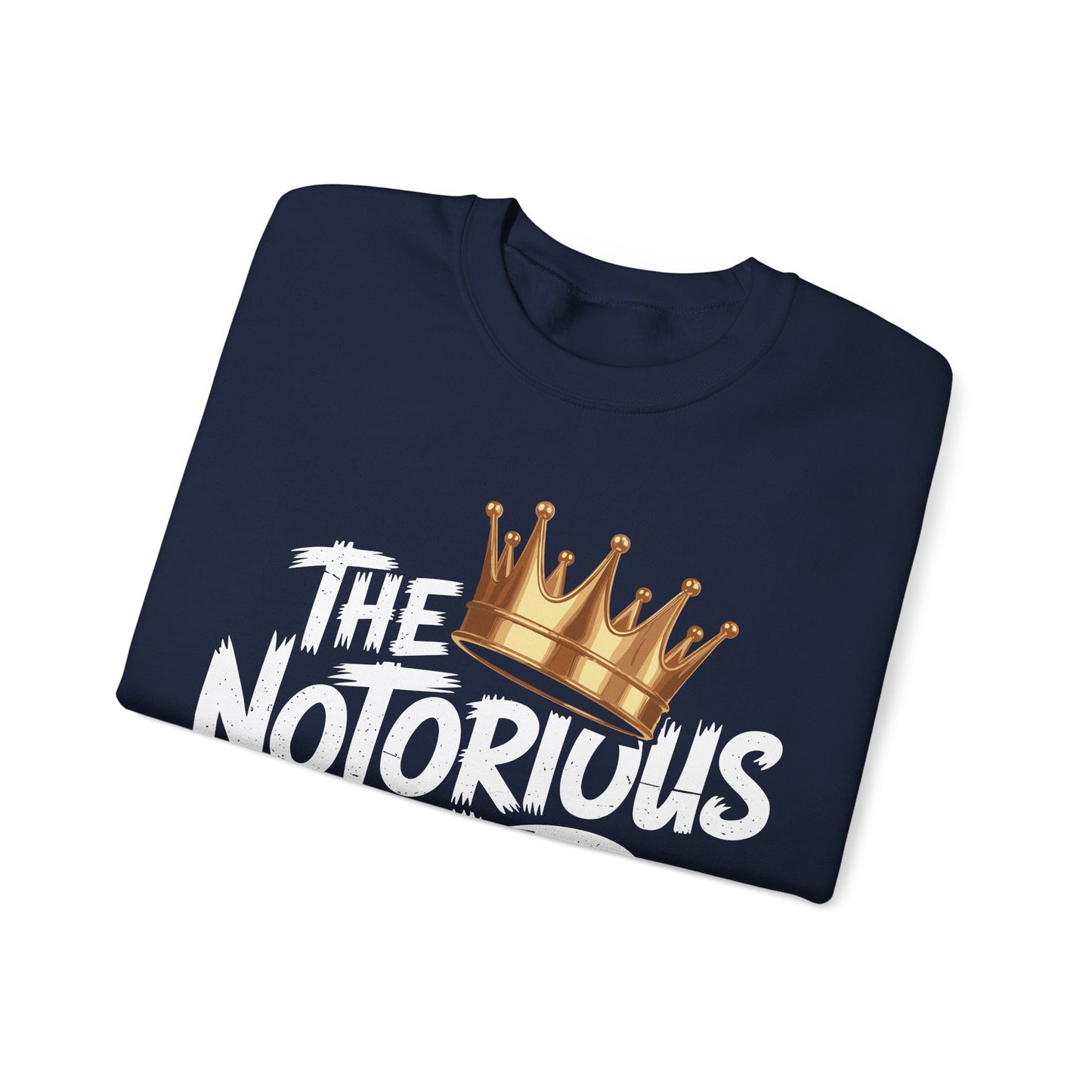 Old School Funny Hip Hop Fathers Day Notorious Dad Sweatshirt