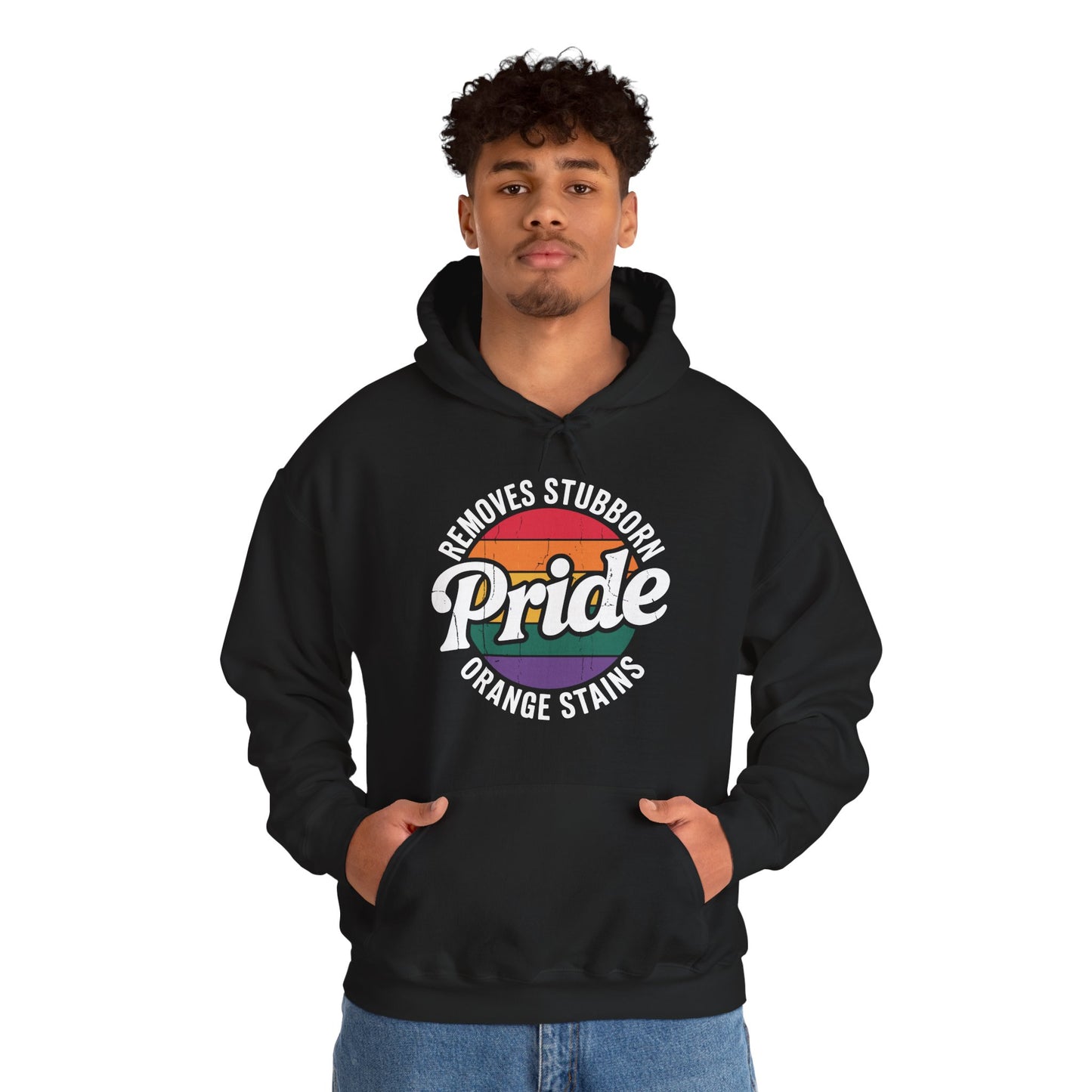 Resist Trump Remove Stubborn Orange Stains Pride Month LGBTQ Hoodie
