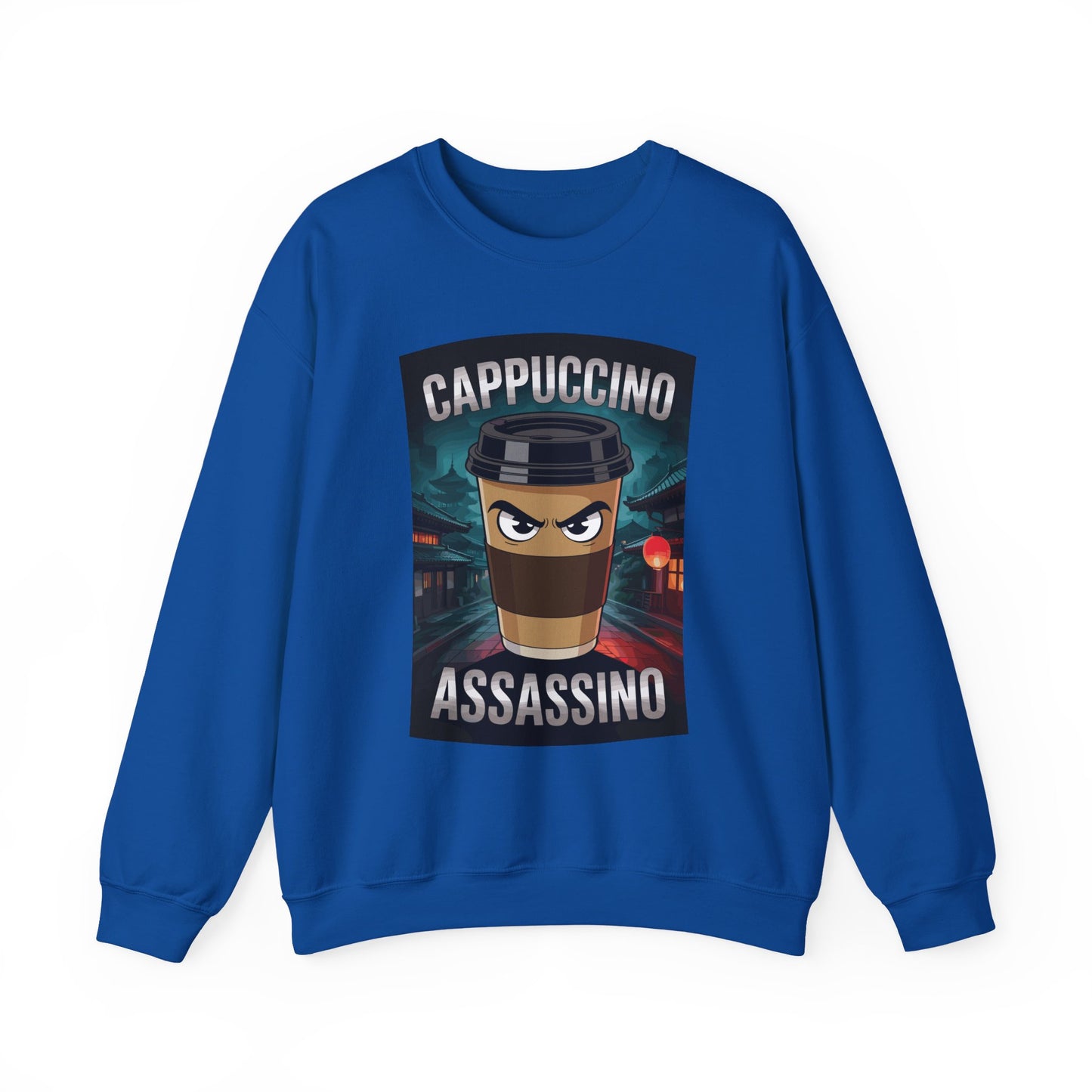 Cappuccino Assassino Coffee Lovers Italian Brainrot Meme Sweatshirt