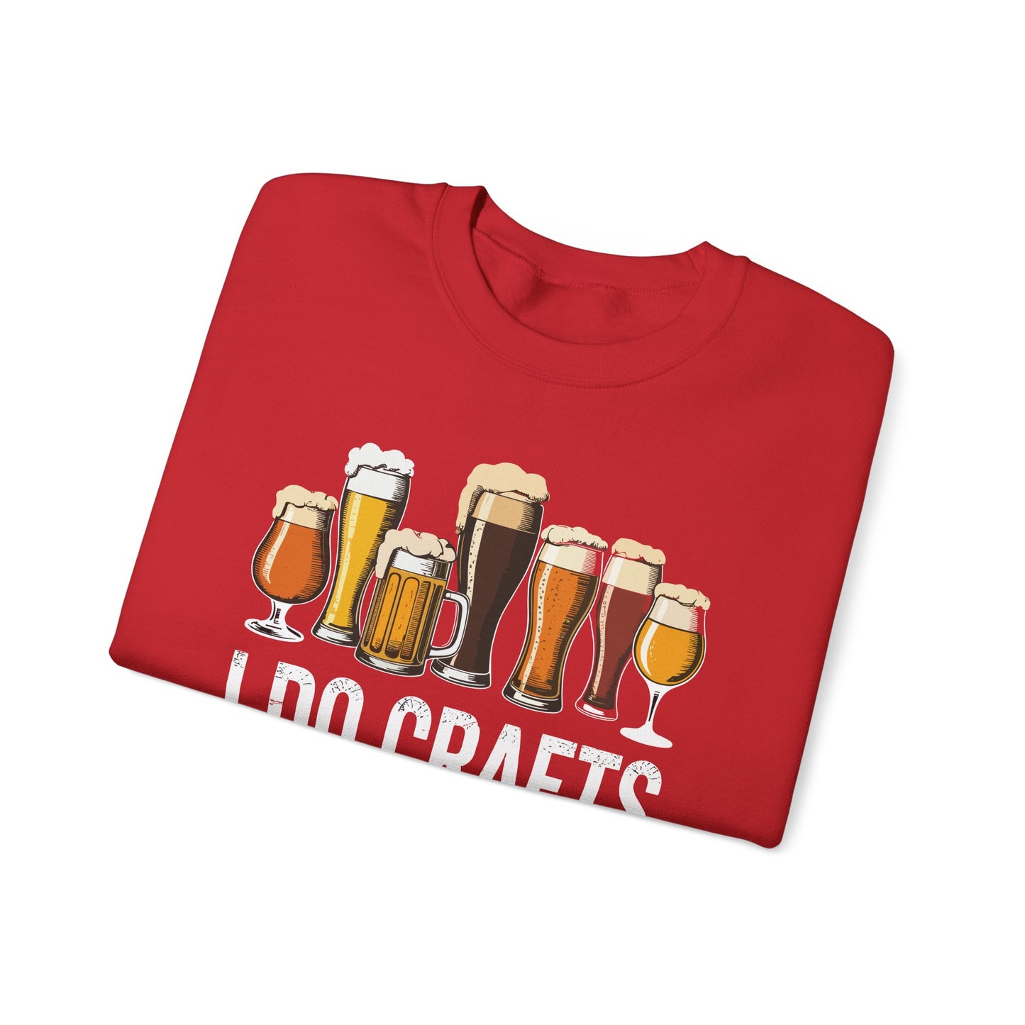 Craft Beer Vintage I Do Crafts Home Brew Art Sweatshirt