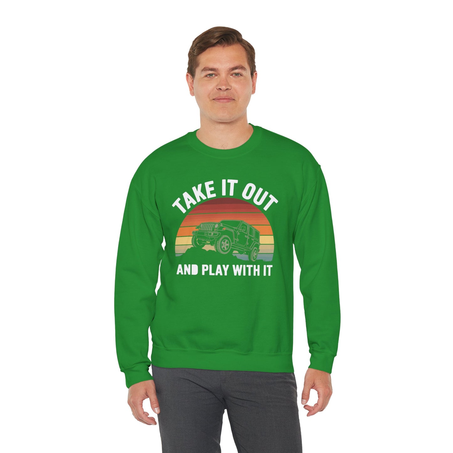 Catch Some Rays Vintage Retro Take It Out And Play Sweatshirt