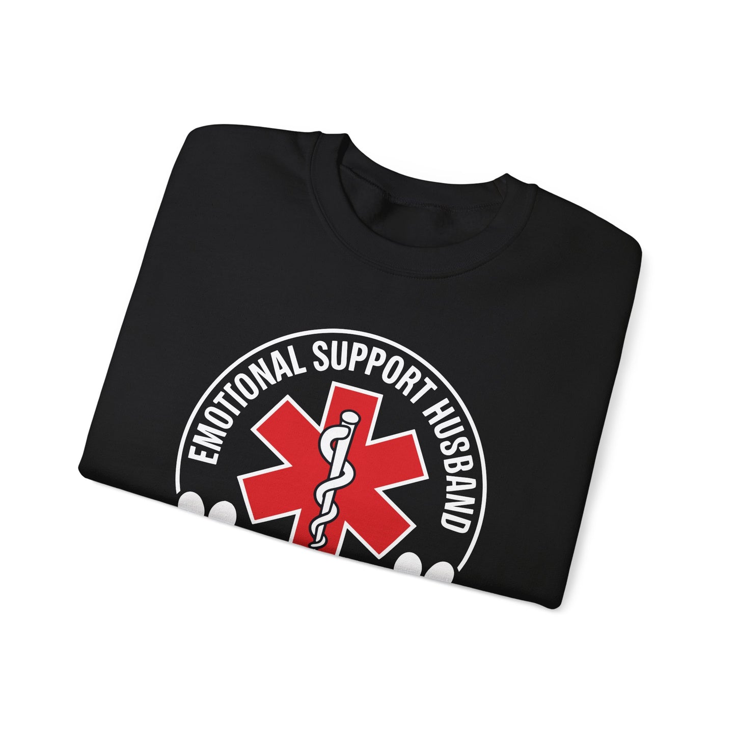 Emotional Support Husband Do Not Pet Sweatshirt