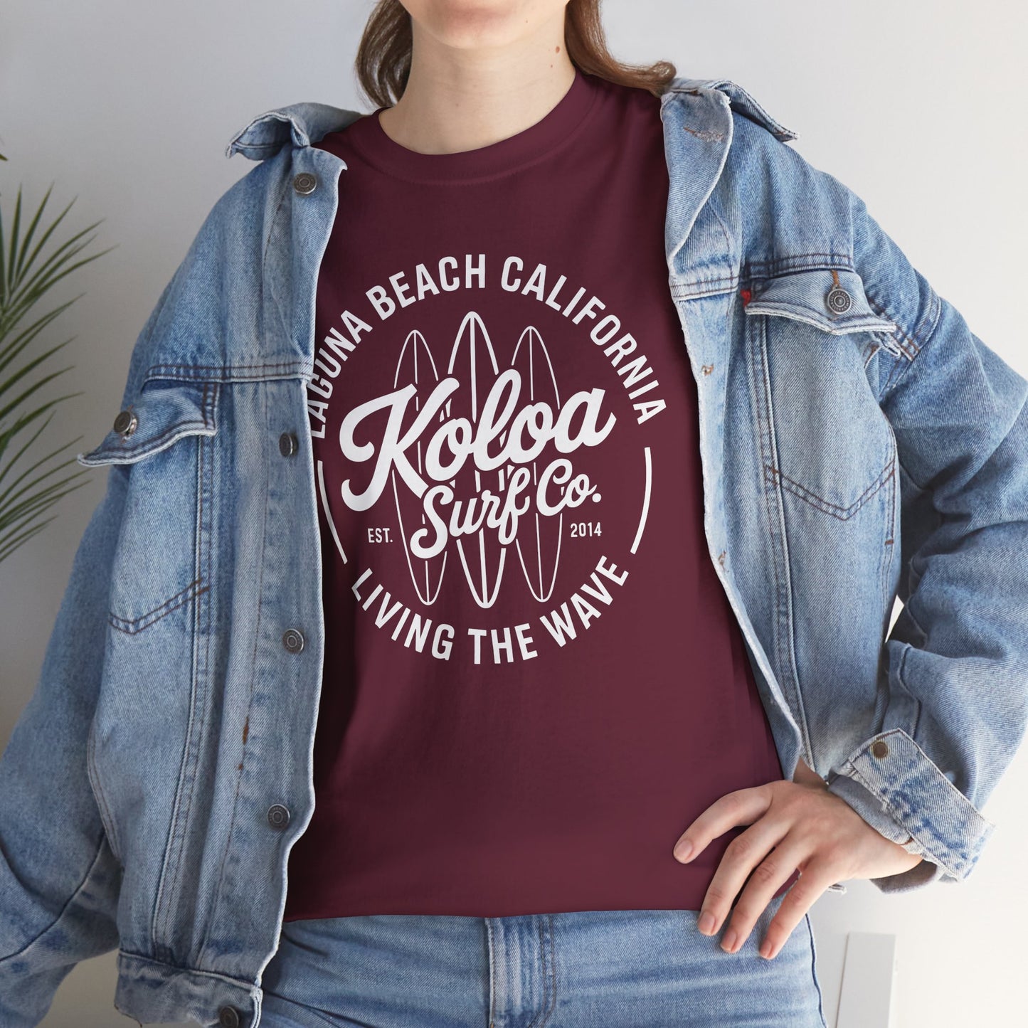 Koloa Surf Laguna Boards Logo Lightweight, Graphic T-Shirt