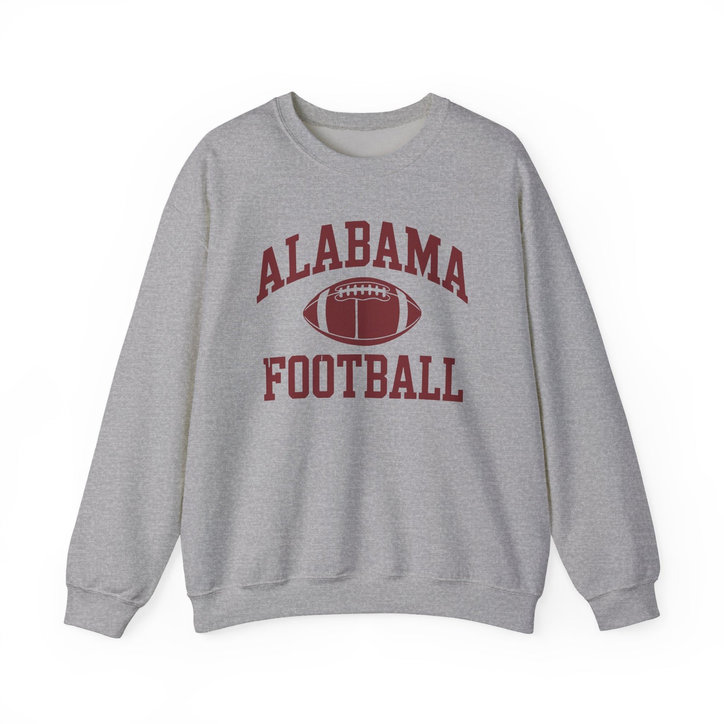 Men's Grey Alabama Football Vintage Distressed Sweatshirt
