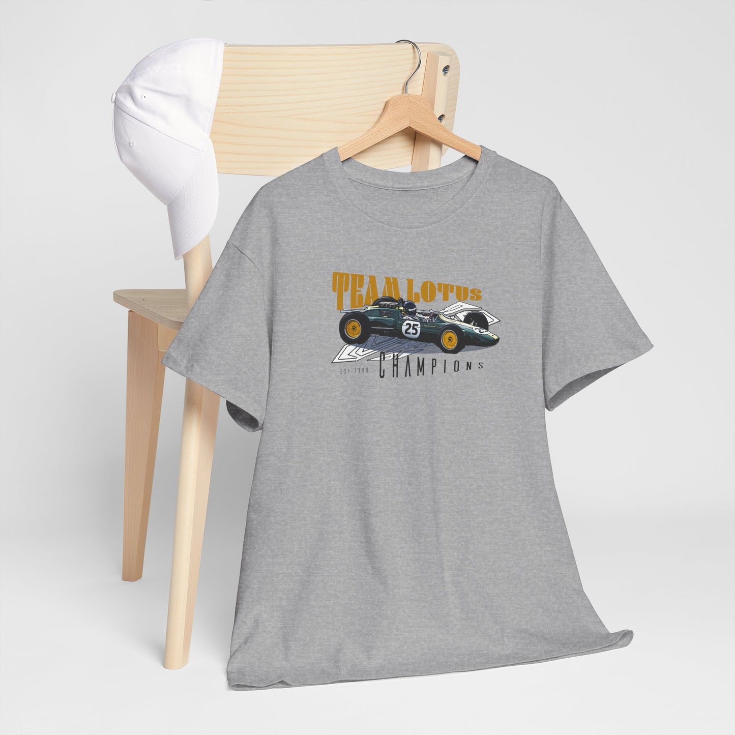 Team Lotus Champion Car T-Shirt Celebrate Racing Legacy and Speed