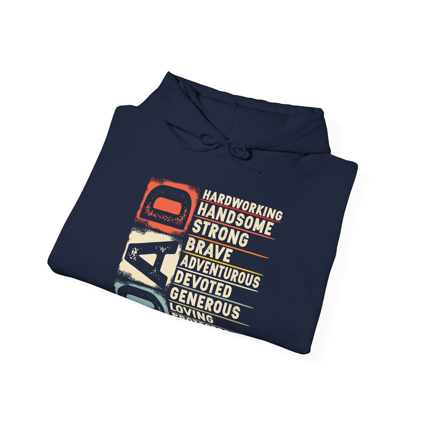 Vintage Funny Definition of Dad Retro Meme Joke Father's Day Hoodie