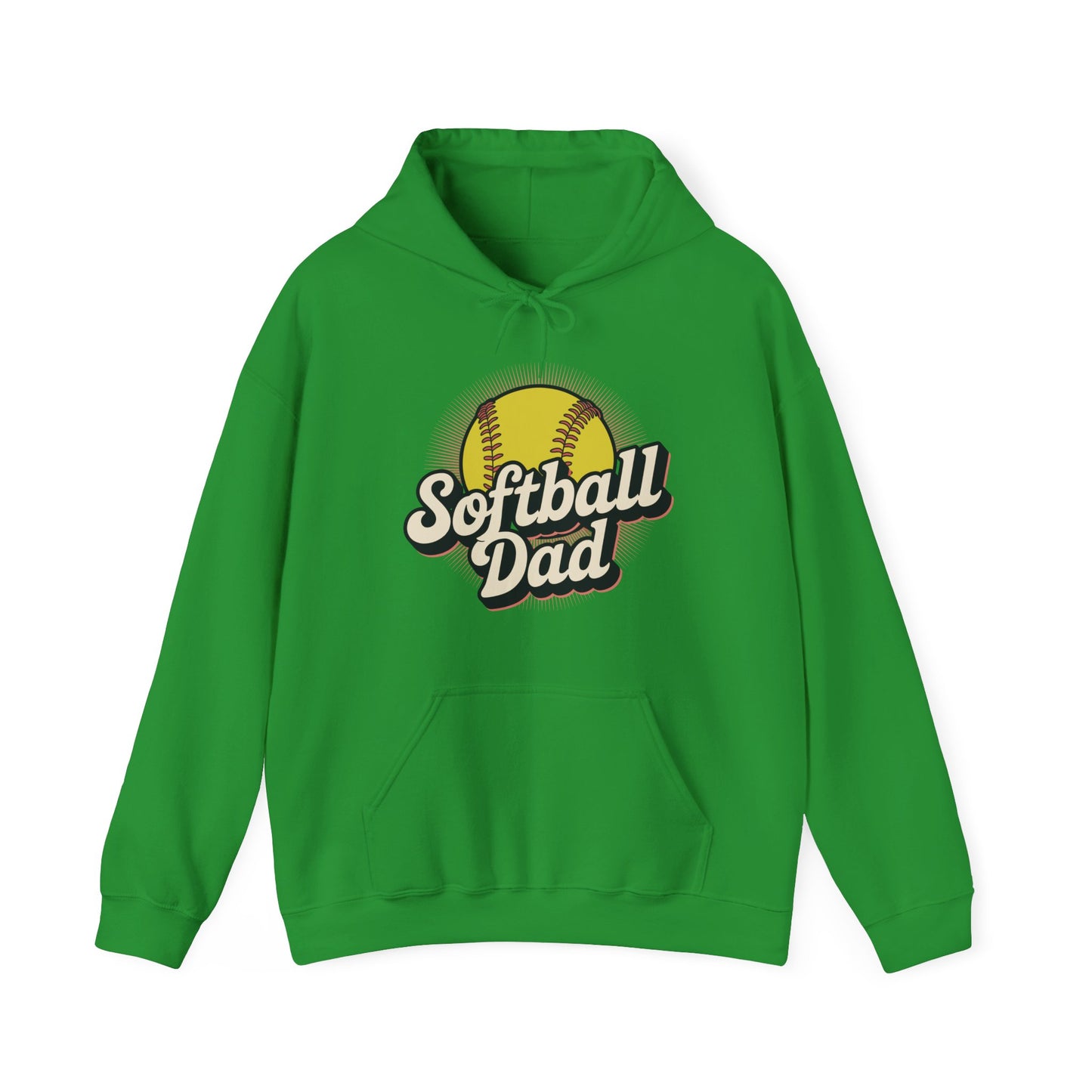 Funny Fathers Day Softball Dad Gift From Daughter Son Wife Hoodie