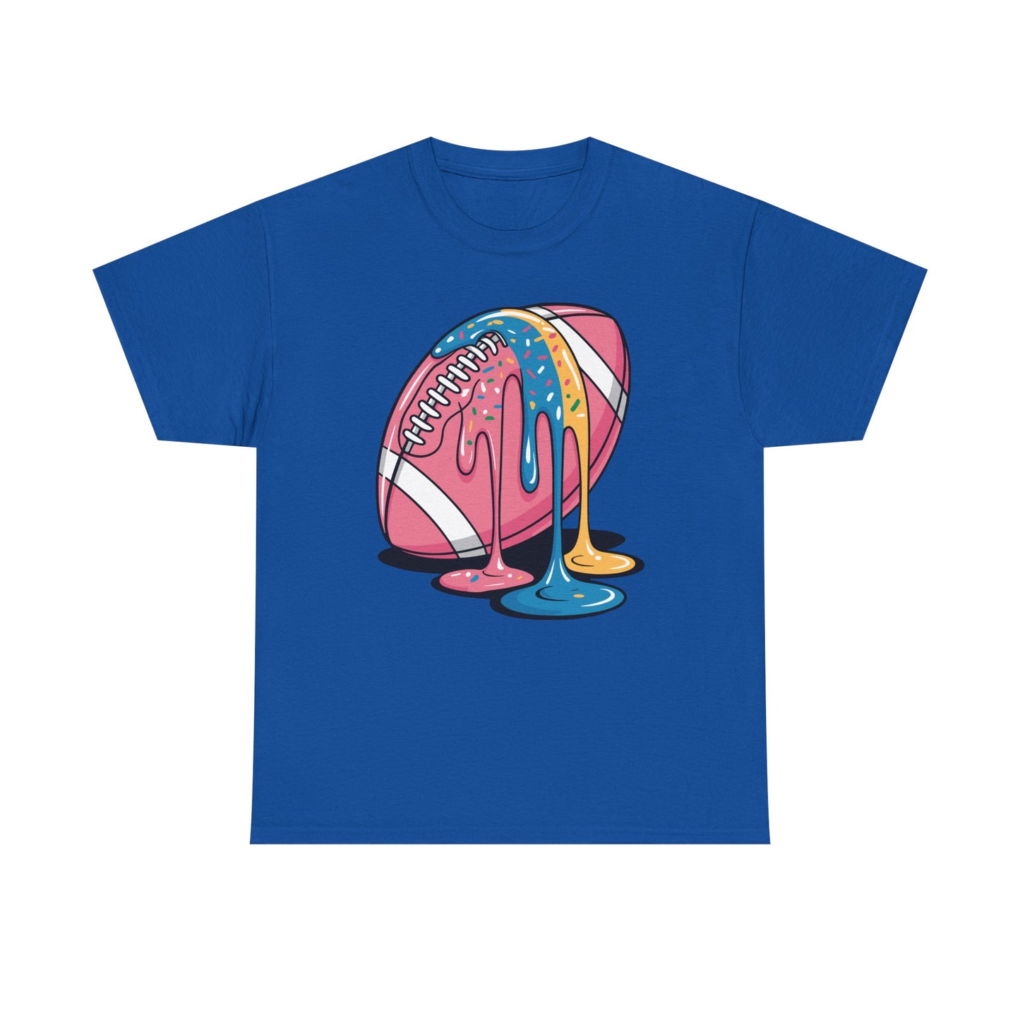Football Drip For Lineman WR QB RB Ice Cream Sprinkles T-Shirt