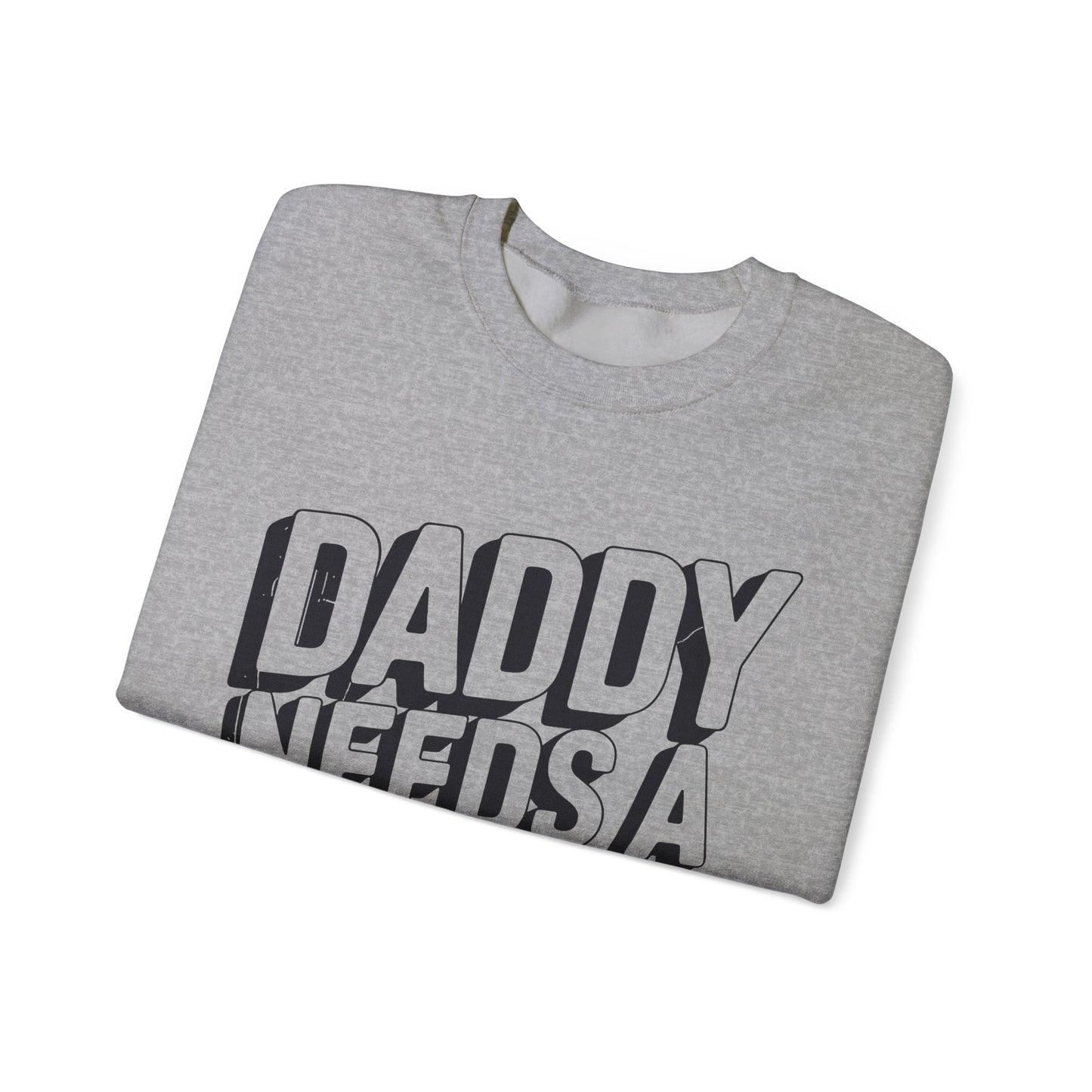 Daddy Needs A Beer Shirt Funny Men Drinking Dad Fathers Day Sweatshirt