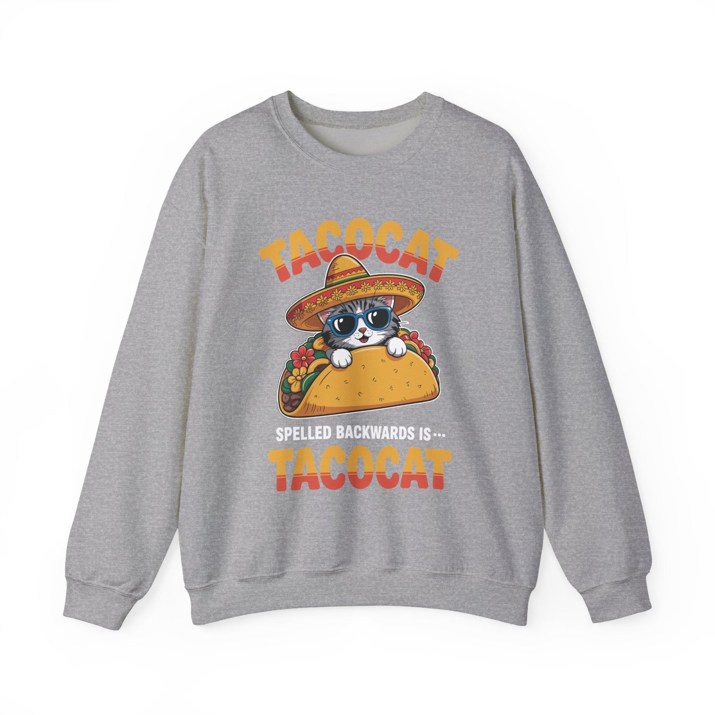 Tacocat Spelled Backwards Taco Cat Cinco De Mayo T-Shirt Men Women