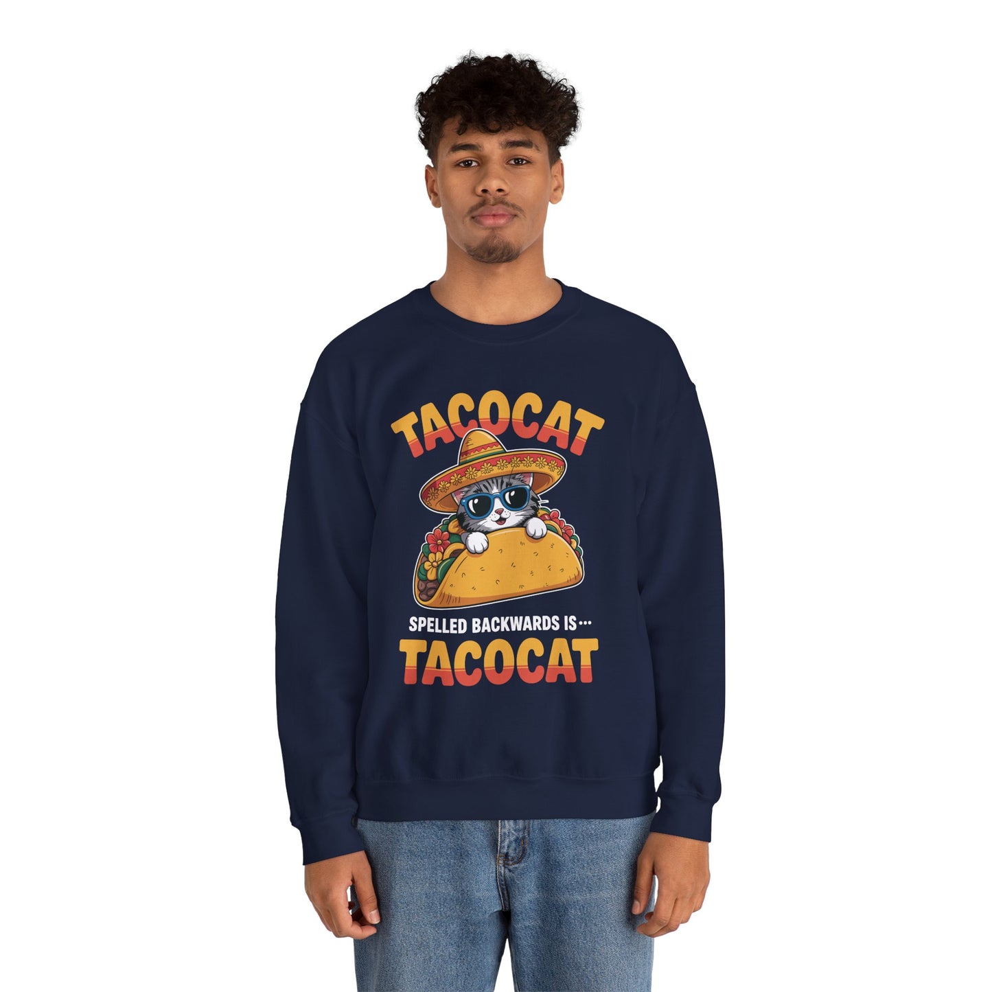 Tacocat Spelled Backwards Taco Cat Cinco De Mayo T-Shirt Men Women