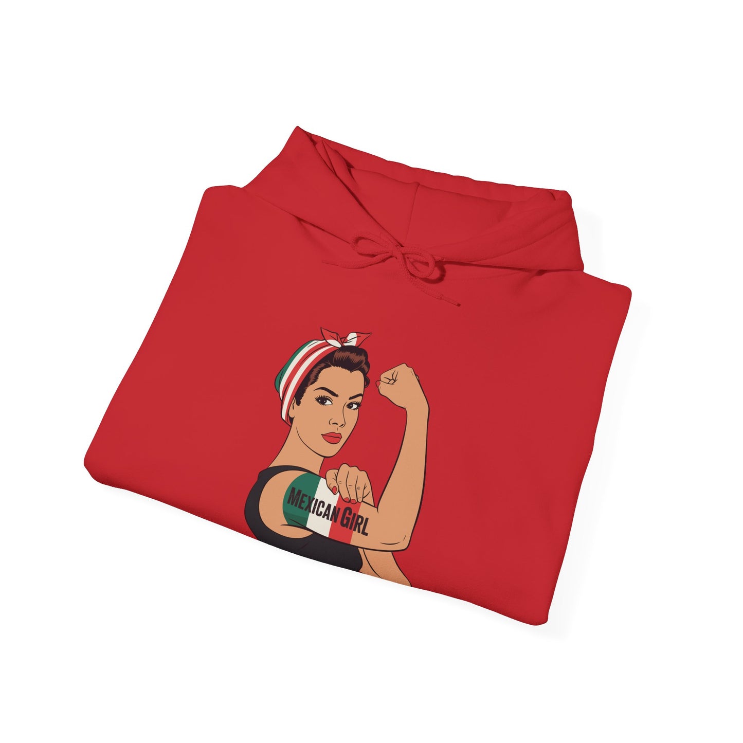 Mexican Girl Mujer Rosie Riveter Cinco De Mayo Fiesta Women Hoodie