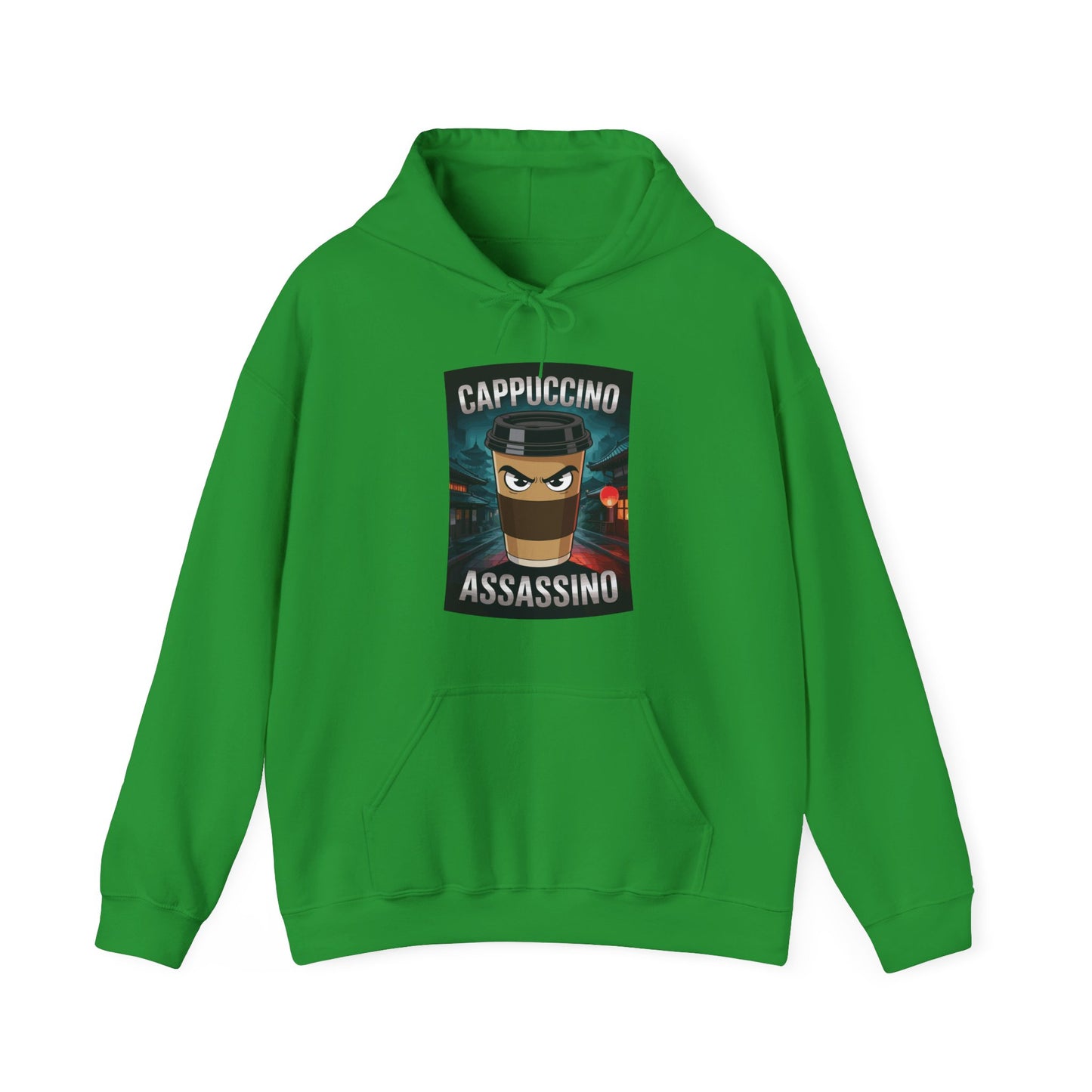 Cappuccino Assassino Coffee Lovers Italian Brainrot Meme Hoodie