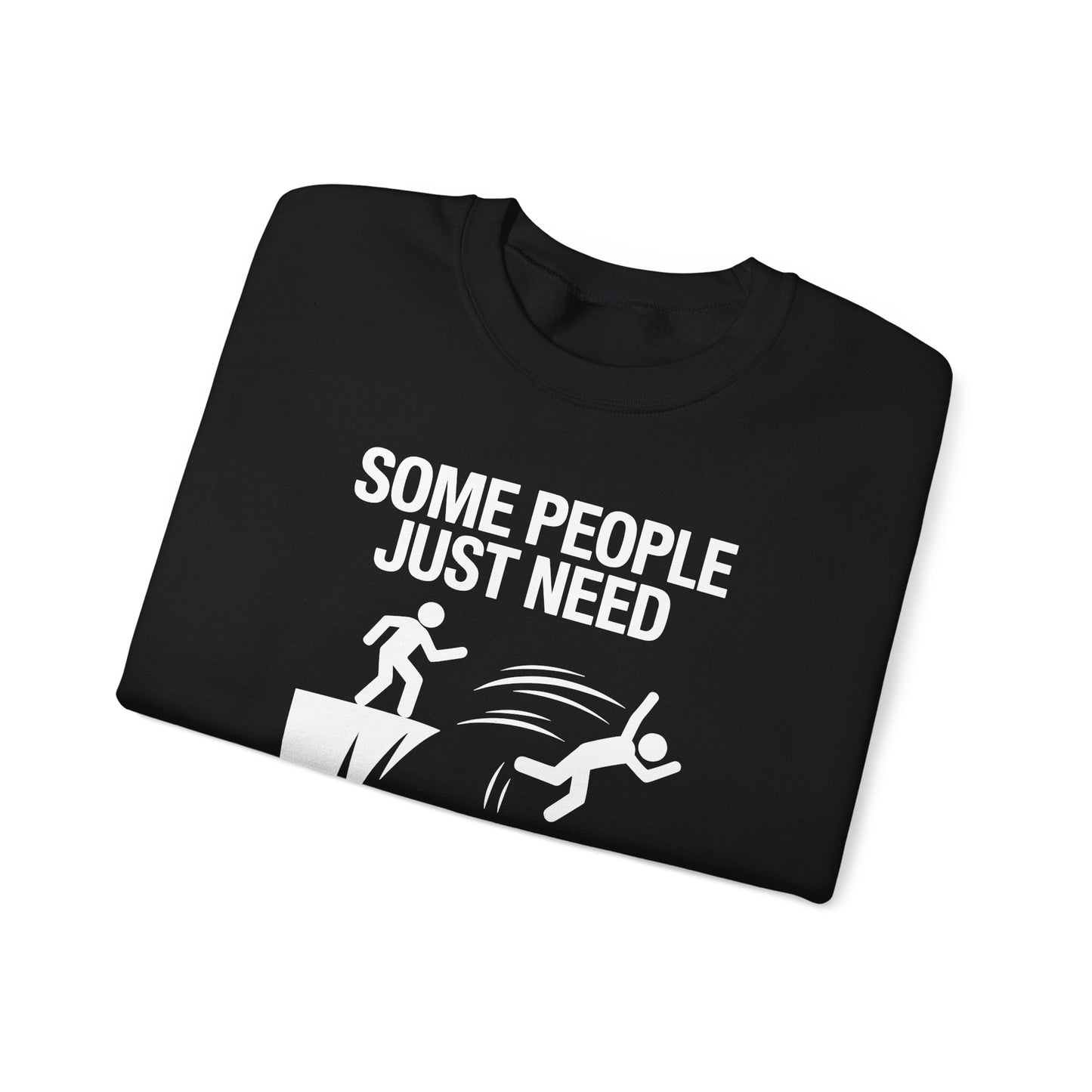 Funny Pat On The Back Adult Sarcastic Design Sweatshirt