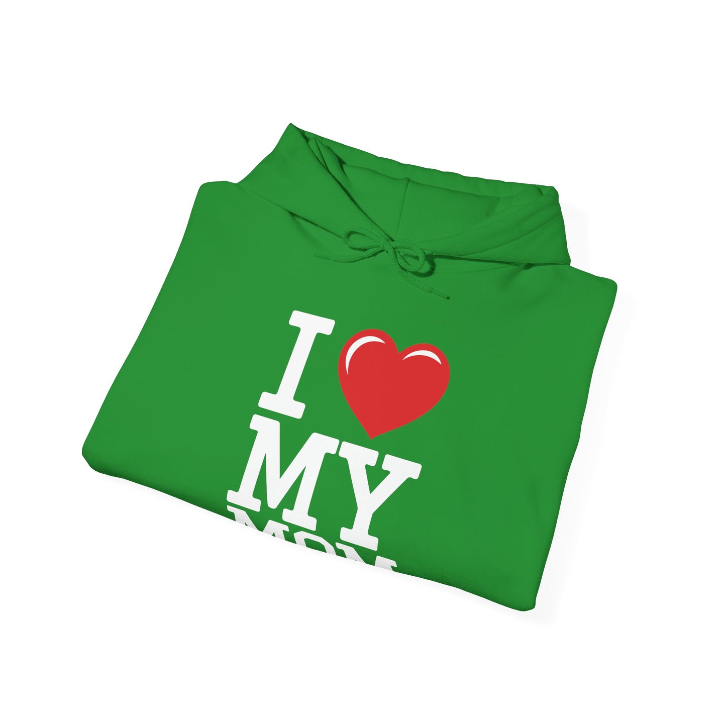I Love My Mom Mothers Day from Daughter or Son Hoodie