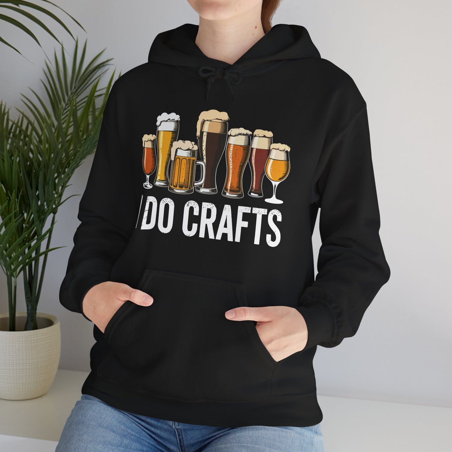Craft Beer Vintage I Do Crafts Home Brew Art Hoodie