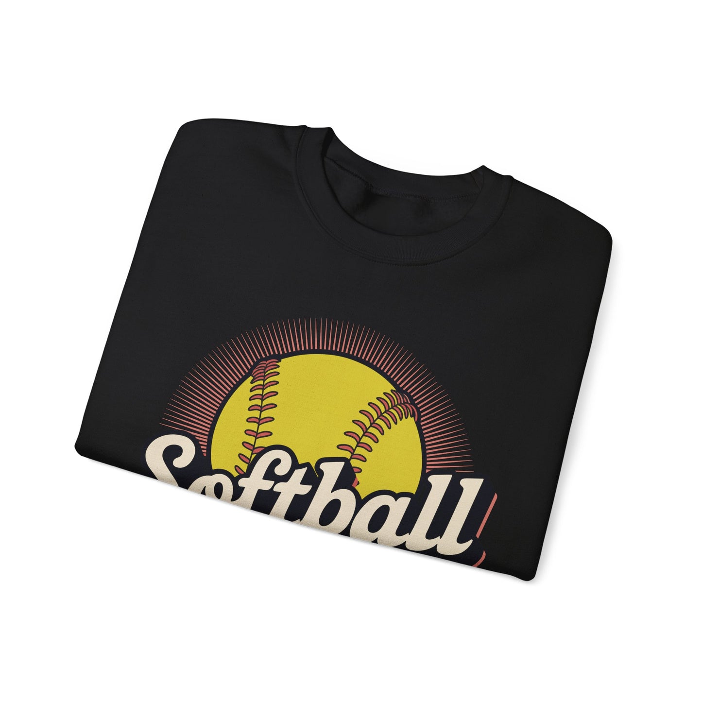 Funny Fathers Day Softball Dad Gift From Daughter Son Wife Sweatshirt