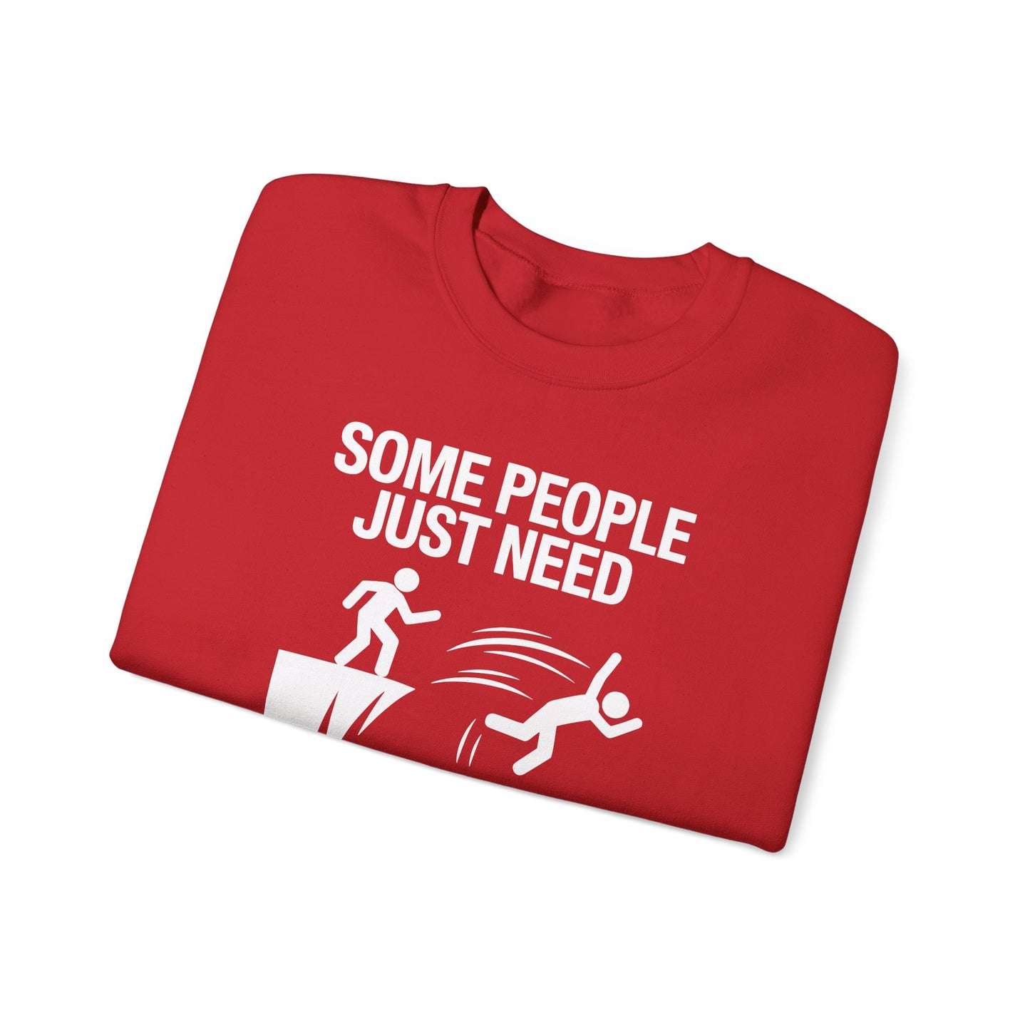 Funny Pat On The Back Adult Sarcastic Design Sweatshirt