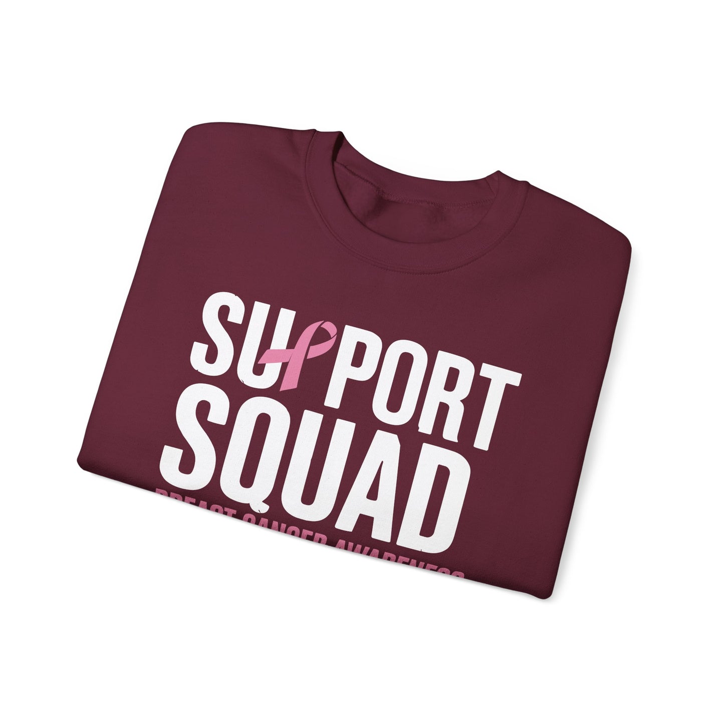 Breast Cancer Shirts Support Squad Breast Cancer Awareness Sweatshirt