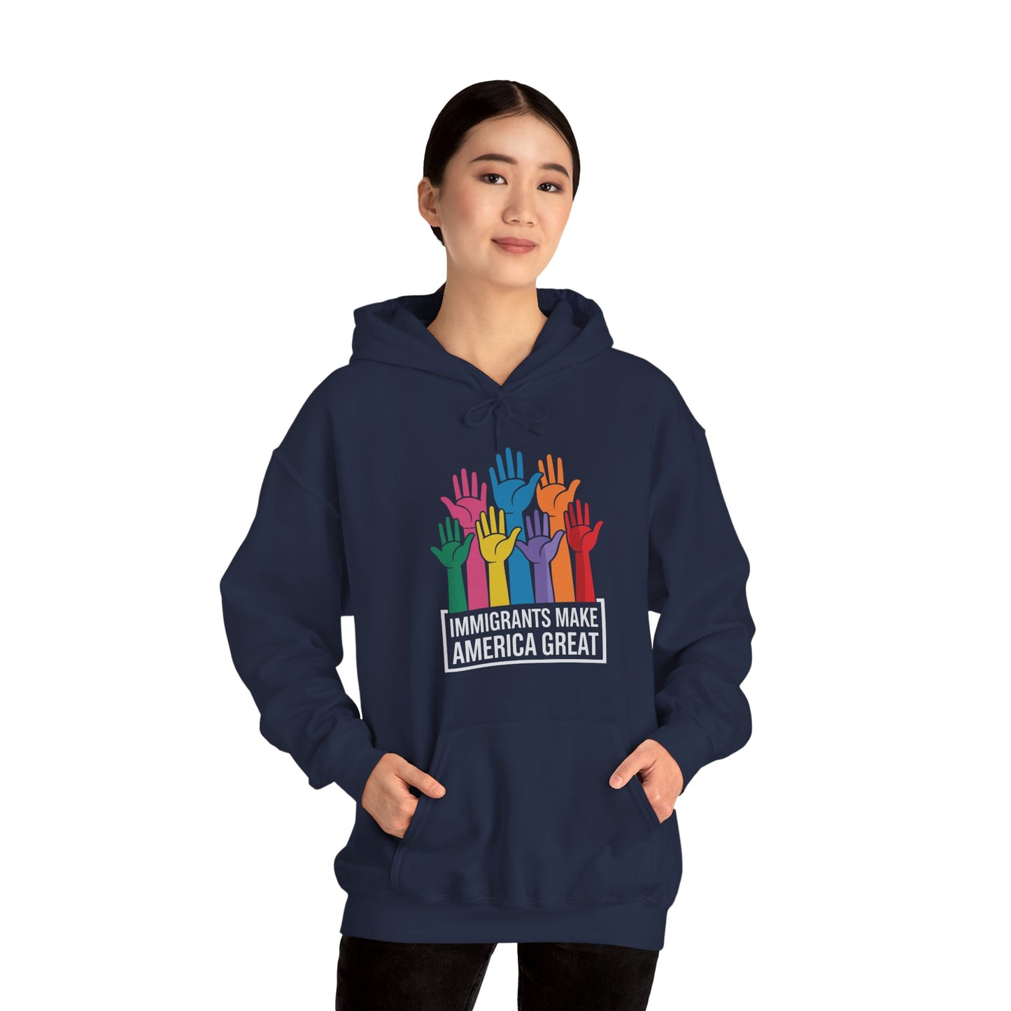 Immigrants Make America Great Hoodie