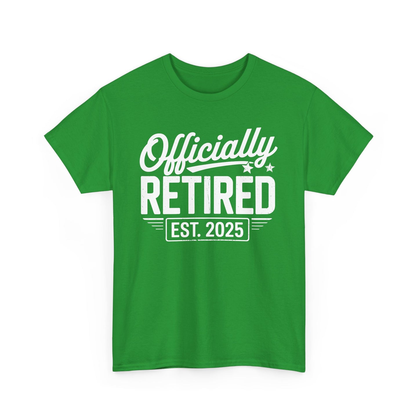 Funny Retirement 2025 Officially Retired Vintage Humor T-Shirt