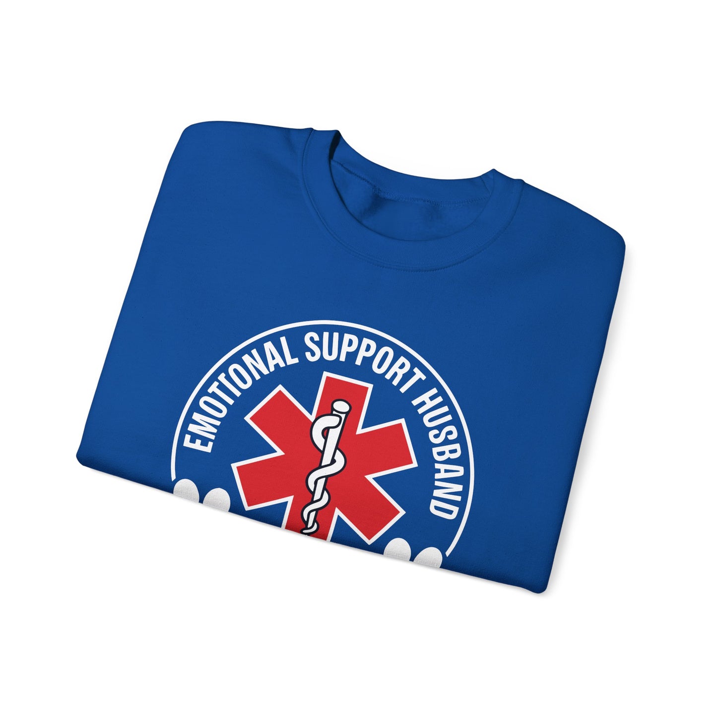 Emotional Support Husband Do Not Pet Sweatshirt