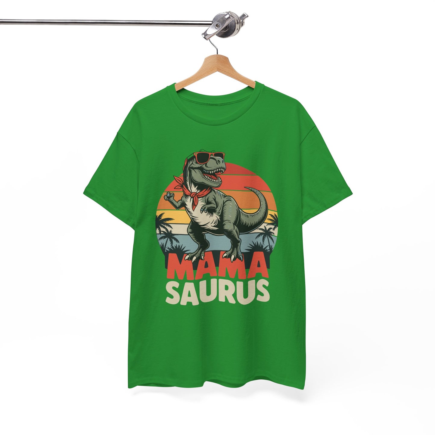 Mamasaurus T Rex Dinosaur Mama Saurus Family Matching Women T-Shirts