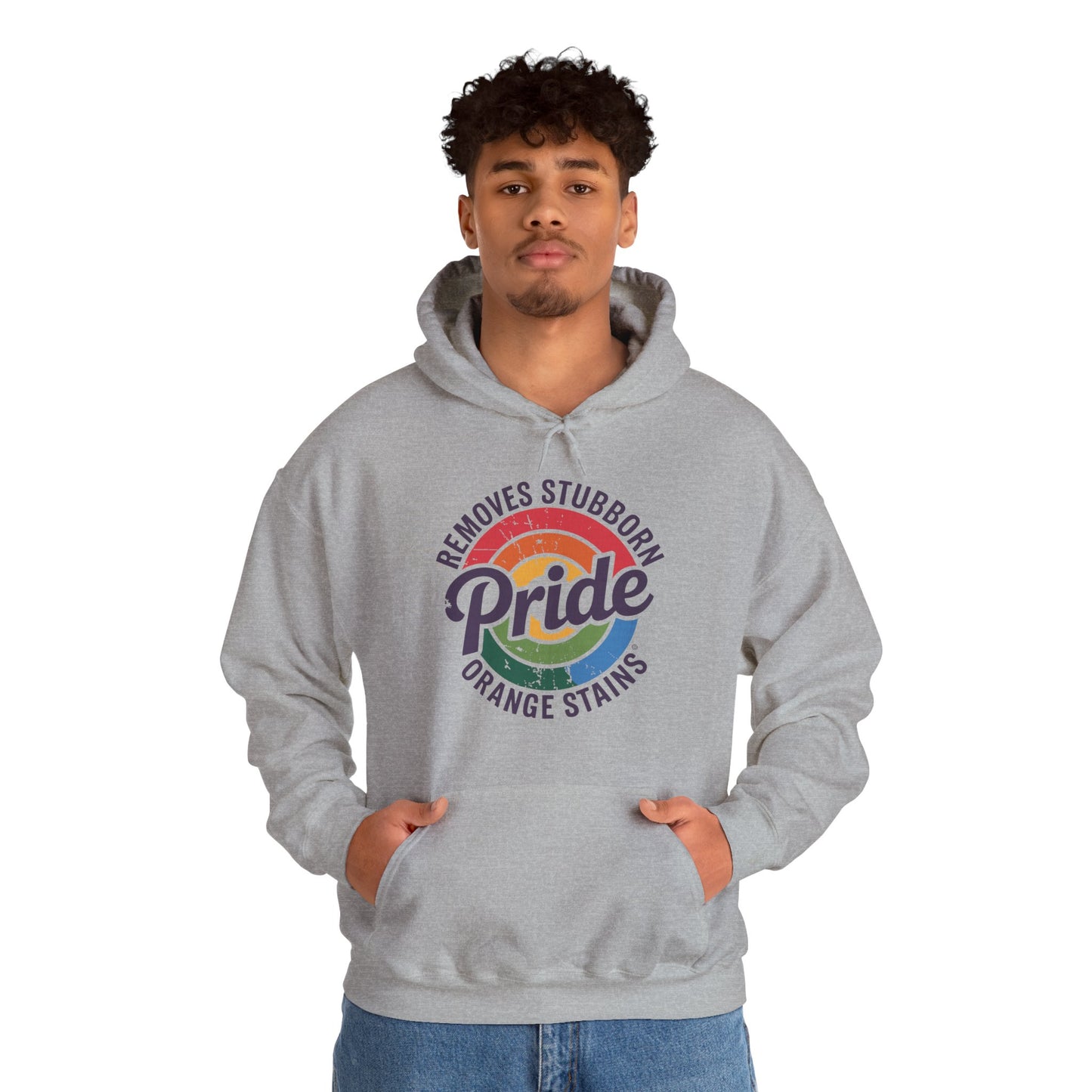 Resist Trump Remove Stubborn Orange Stains Pride Month LGBTQ Hoodie