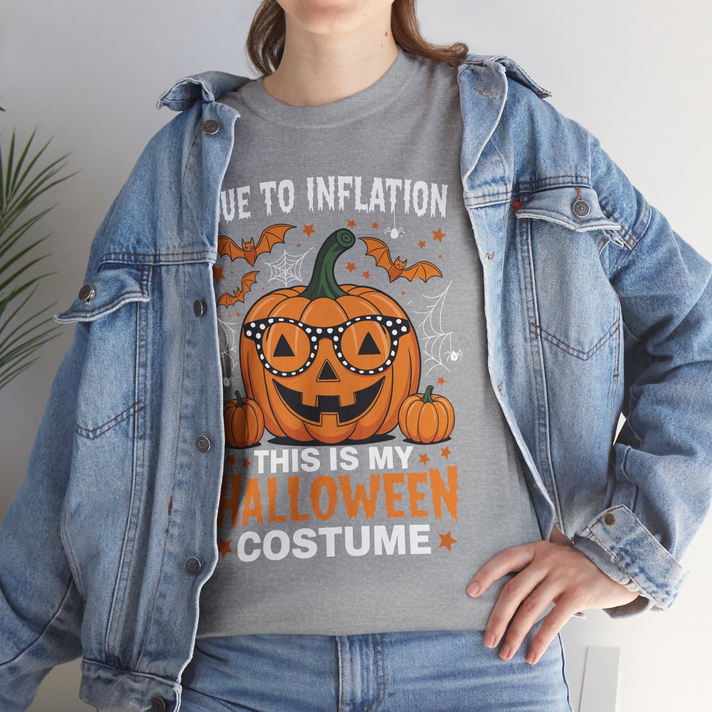 Pumpkin Halloween Costume Men Women Funny Halloween 2025 T-Shirt
