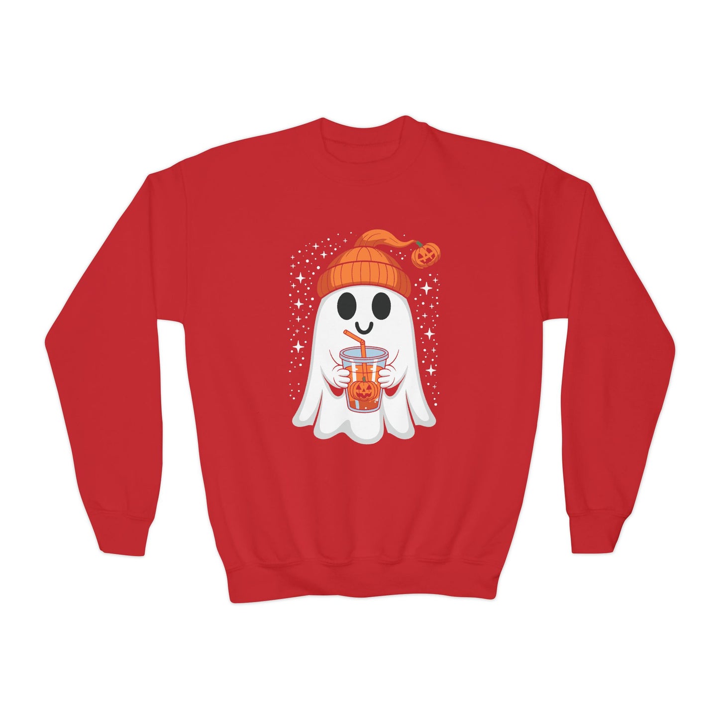 Halloween for Kids Cute Fall Ghost Sweatshirt