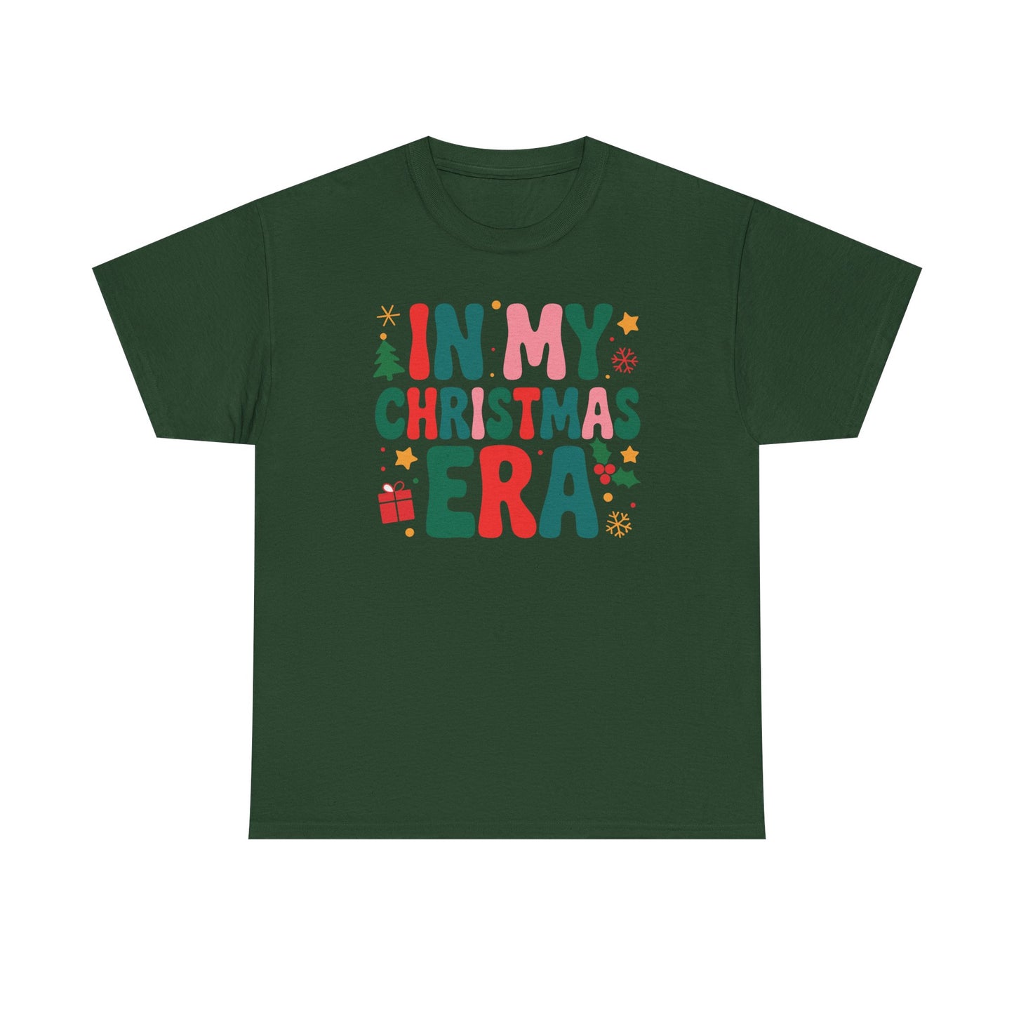 In My Christmas Era Cute Groovy Christmas Holiday Xmas T-Shirt