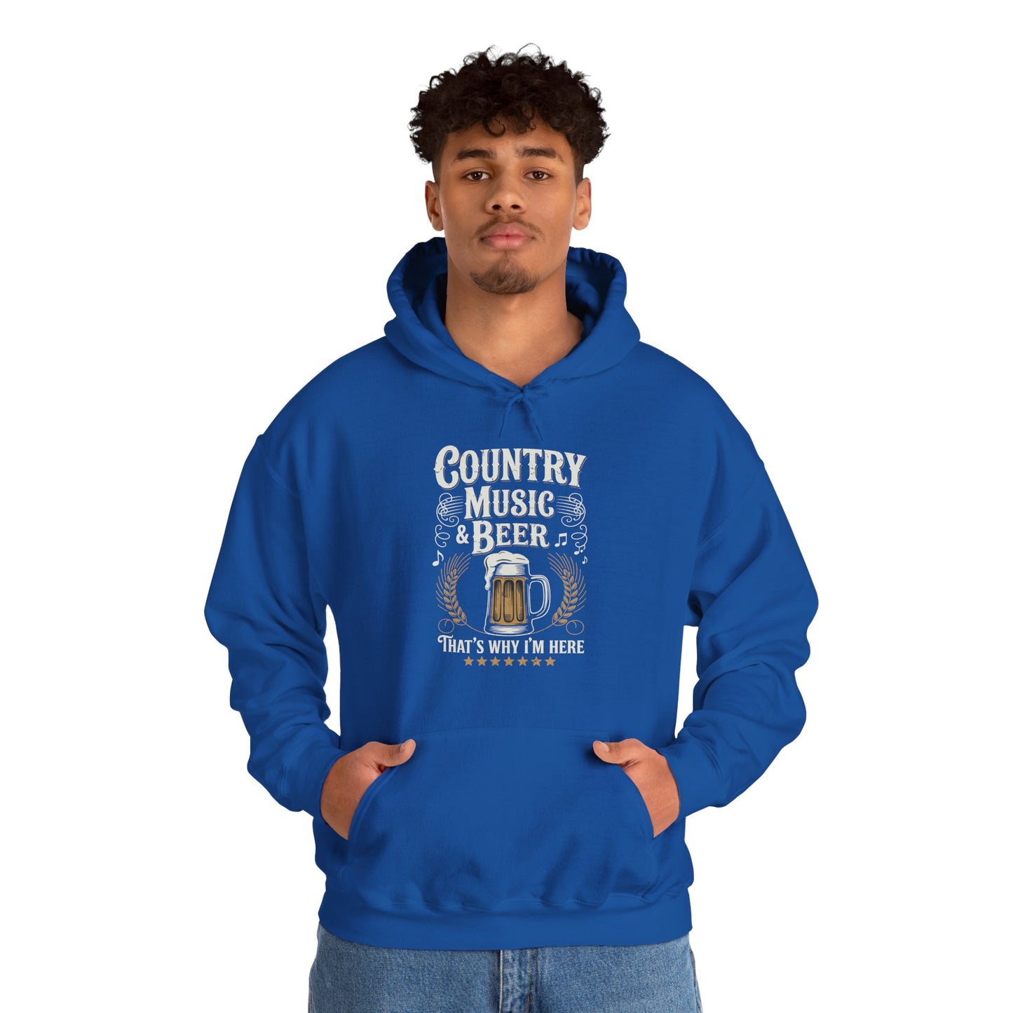 Vintage Country Music and Beer That's Why I'm Here Legends Hoodie